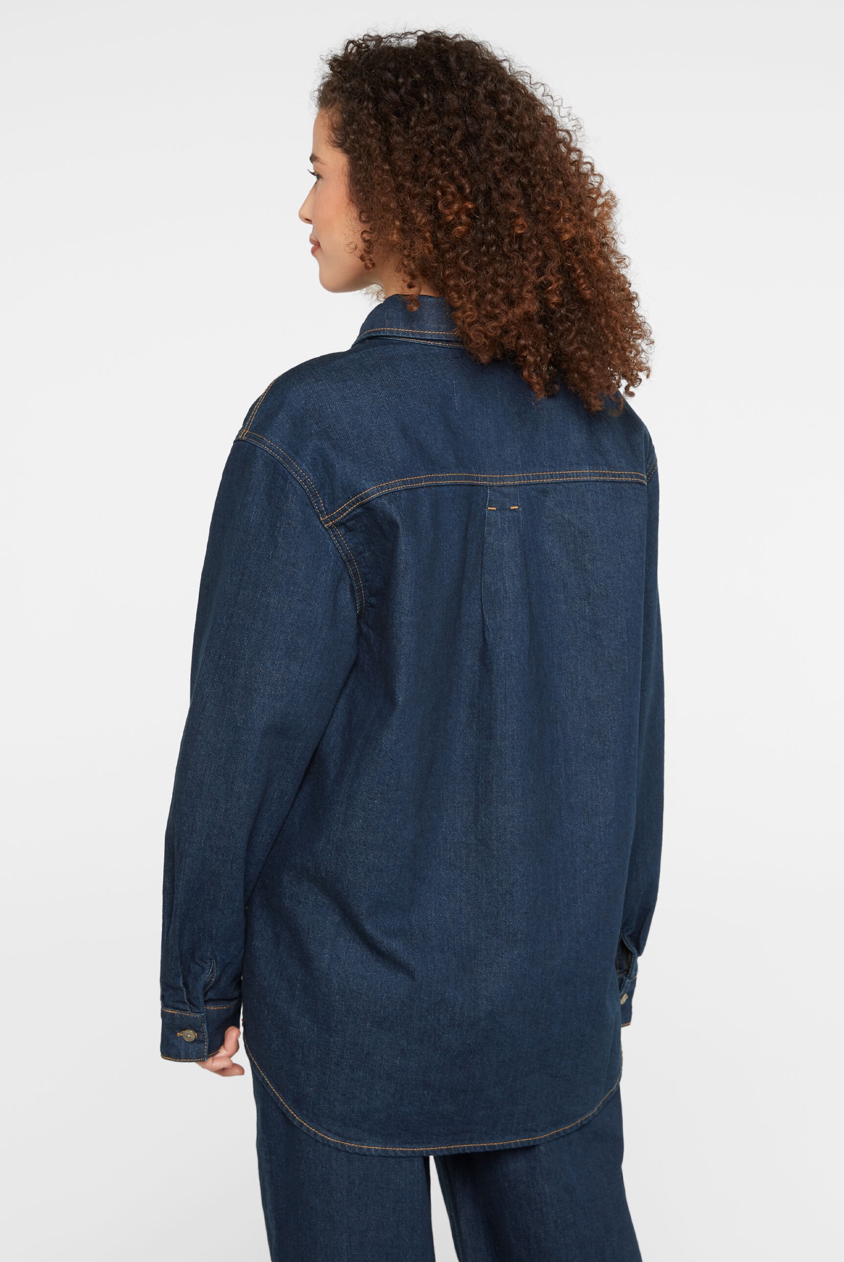 SENSES.THE LABEL Jeansbluse, mit Brusttasche