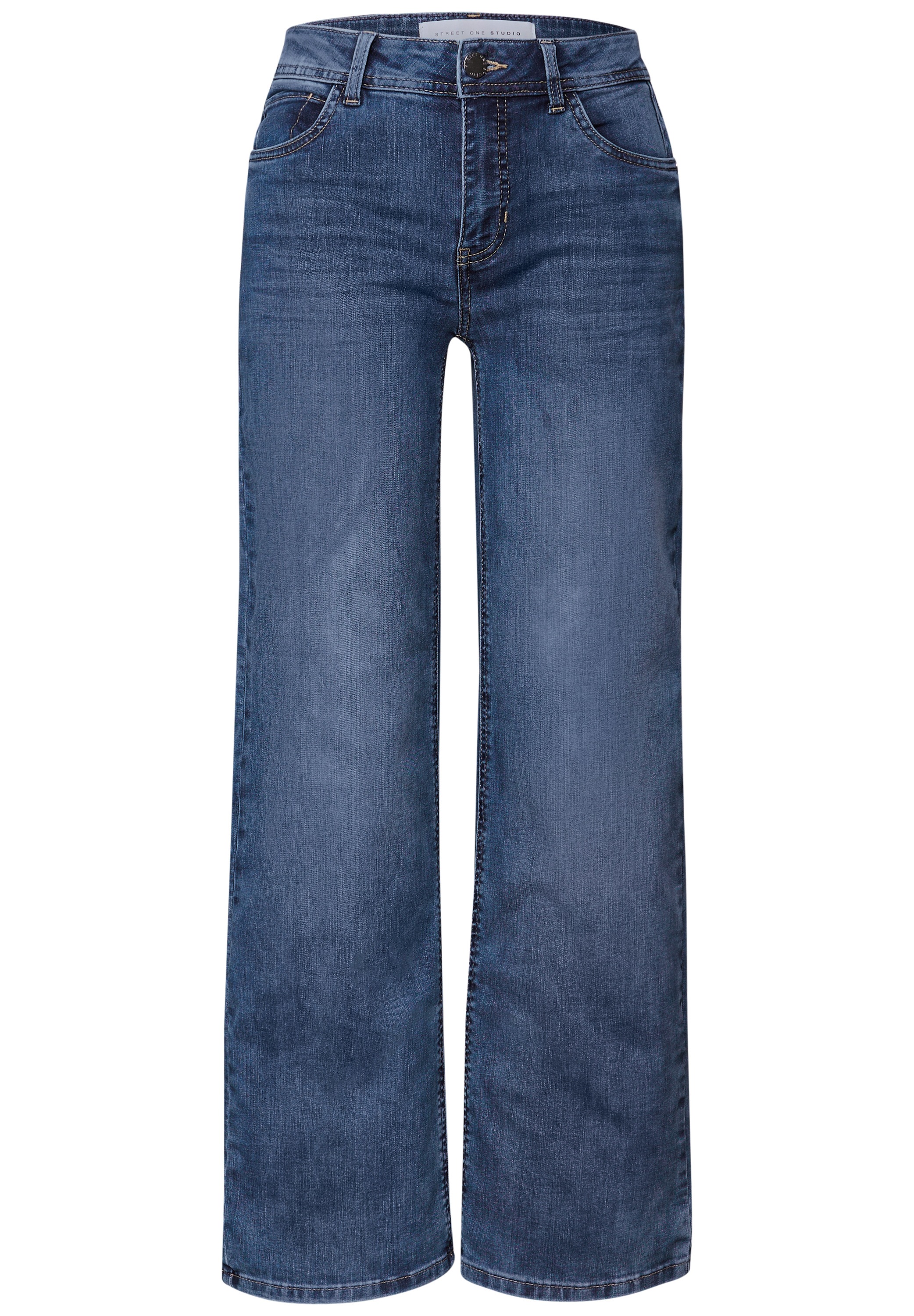 STREET ONE STUDIO Comfort-fit-Jeans, aus Baumwolle mit Stretchanteil