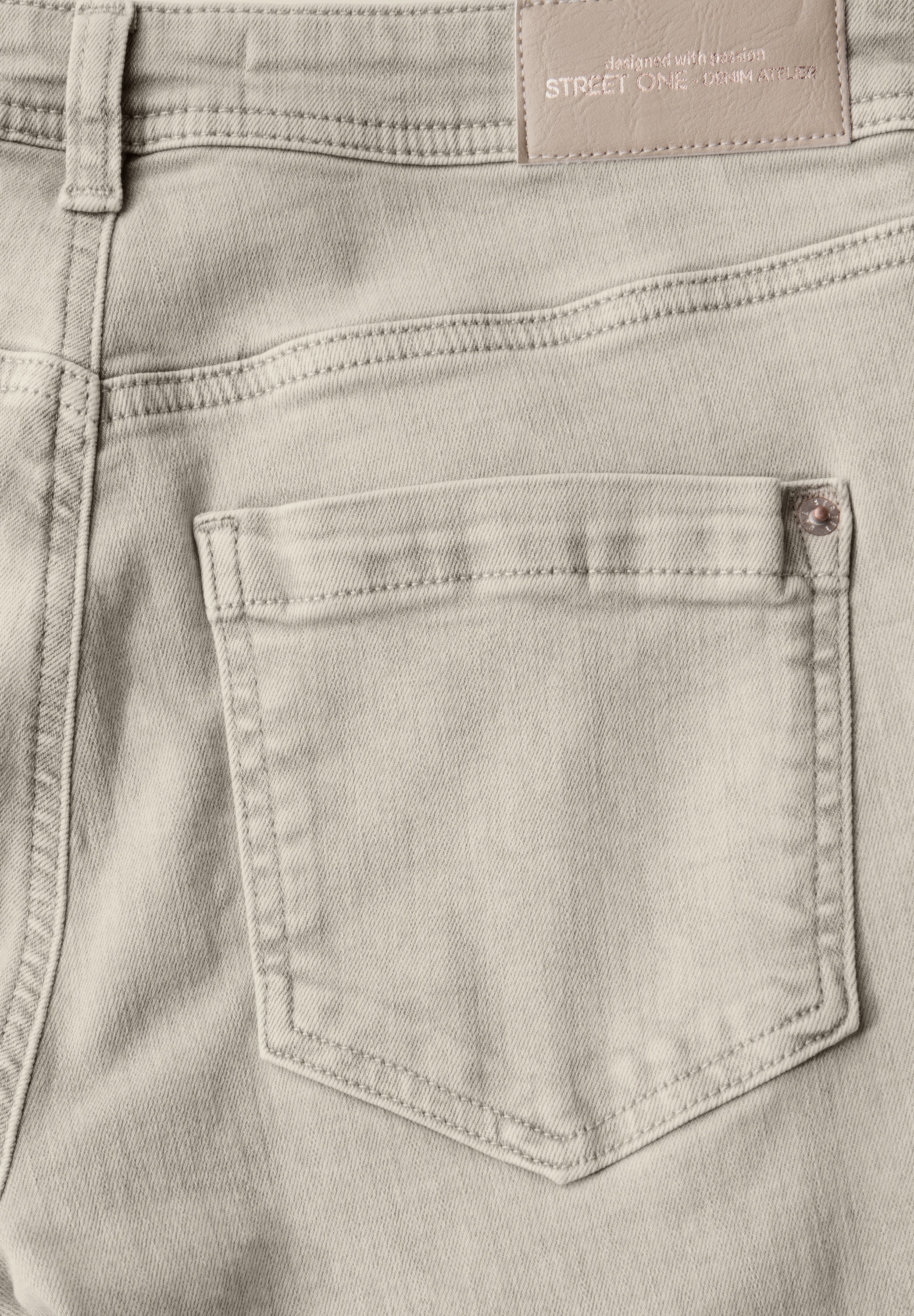 STREET ONE Loose-fit-Jeans, Middle Waist