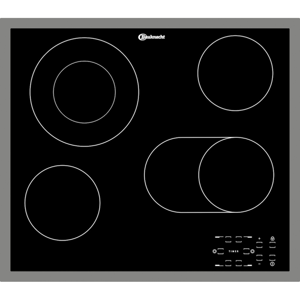 BAUKNECHT Backofen-Set »BAKO 700 STEAM«, BAKO 700 STEAM, mit 2-fach-Teleskopauszug