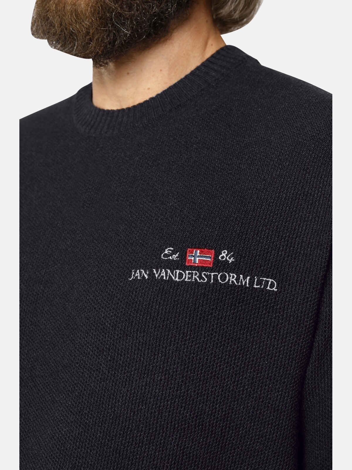 Jan Vanderstorm Strickpullover »Pullover ALBREKT«