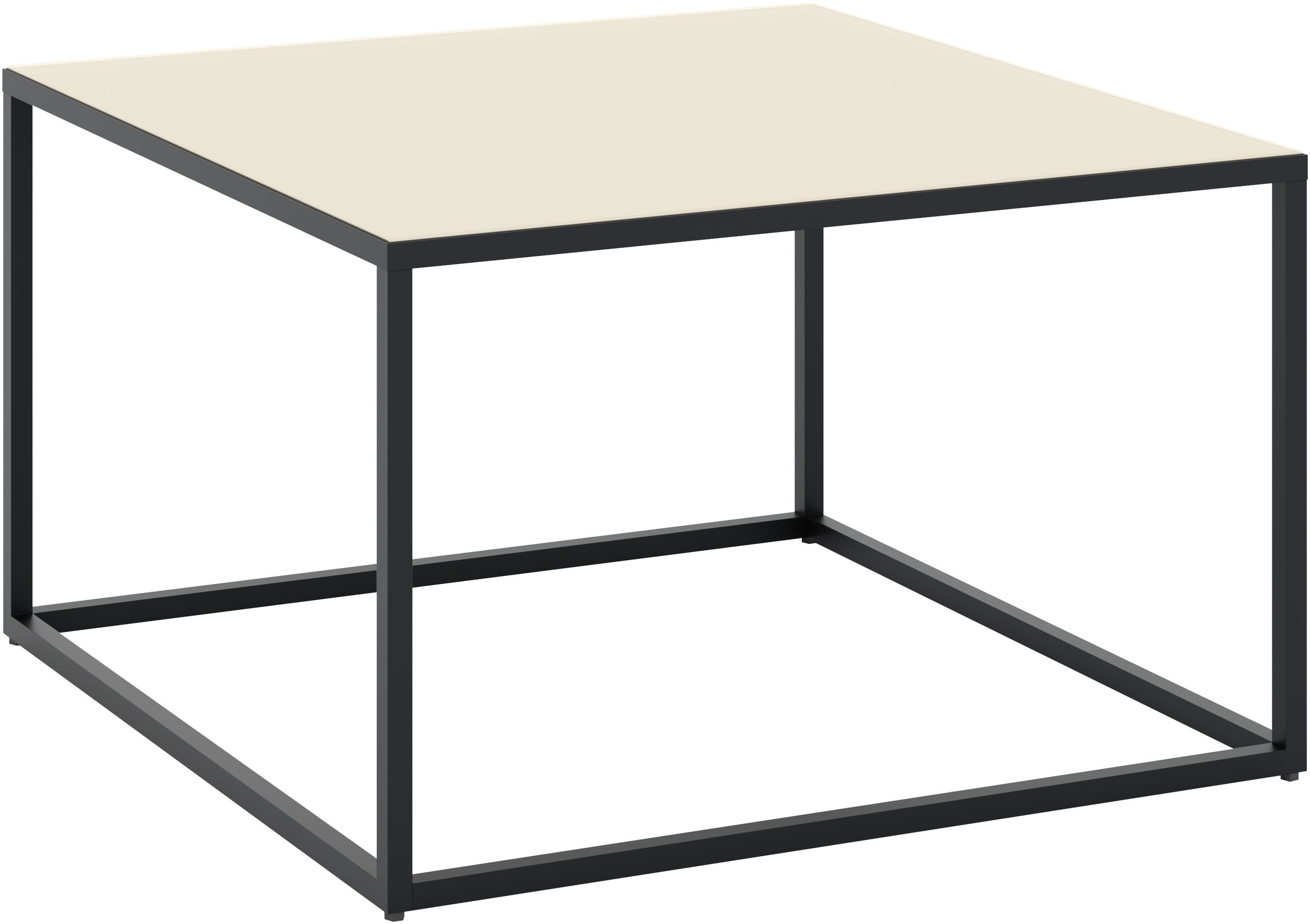 Couchtisch, B:80cm H:50cm T:80cmgraphit schwarz, glas kaschmir glanz, graphit schwarz, glas kaschmir glanz, SET ONE BY MUSTERRING, Wohnzimmer,