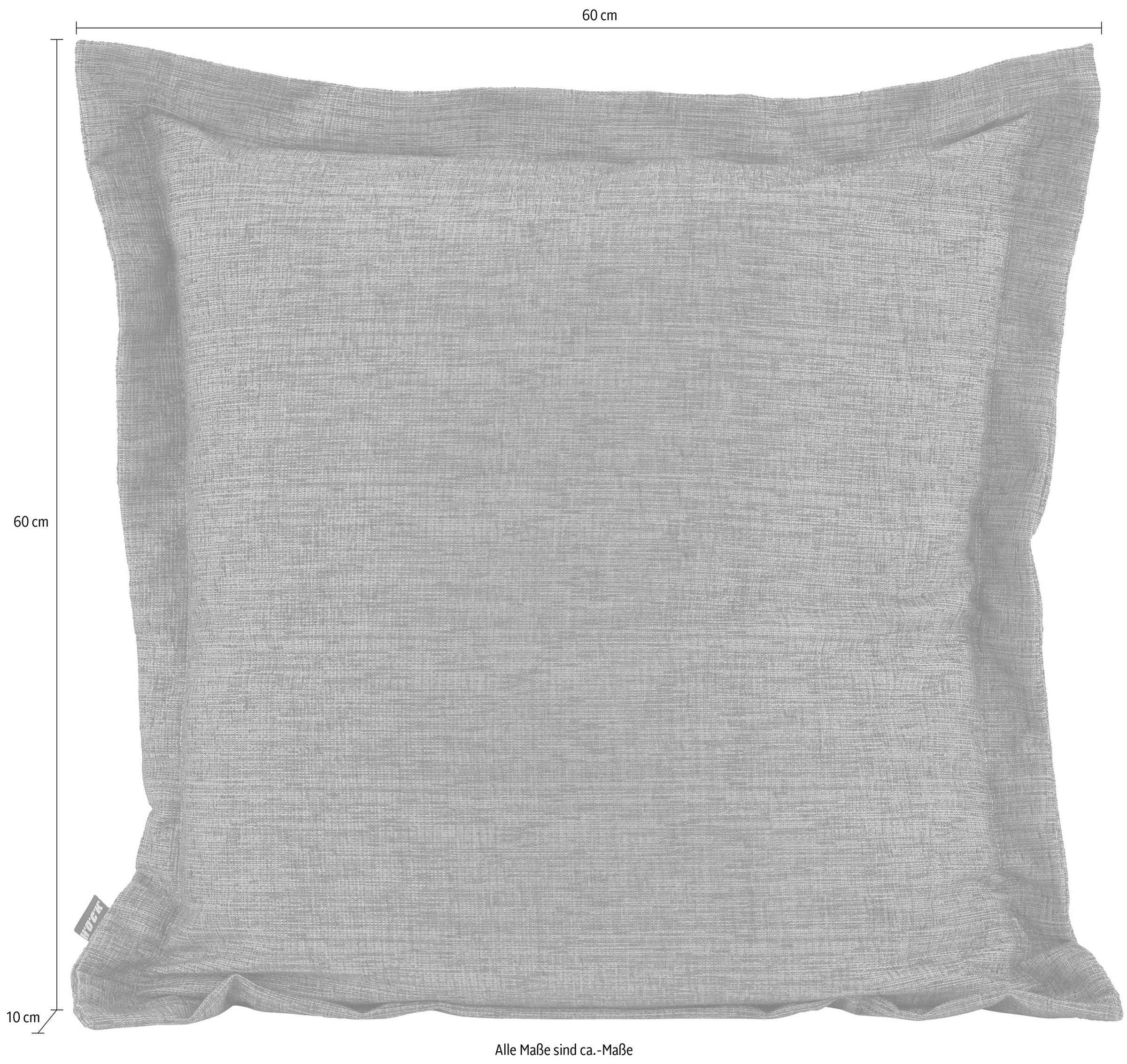 H.O.C.K. Dekokissen "Addicted" mit hübschem Stehsaum, Kissenhülle mit Füllu günstig online kaufen