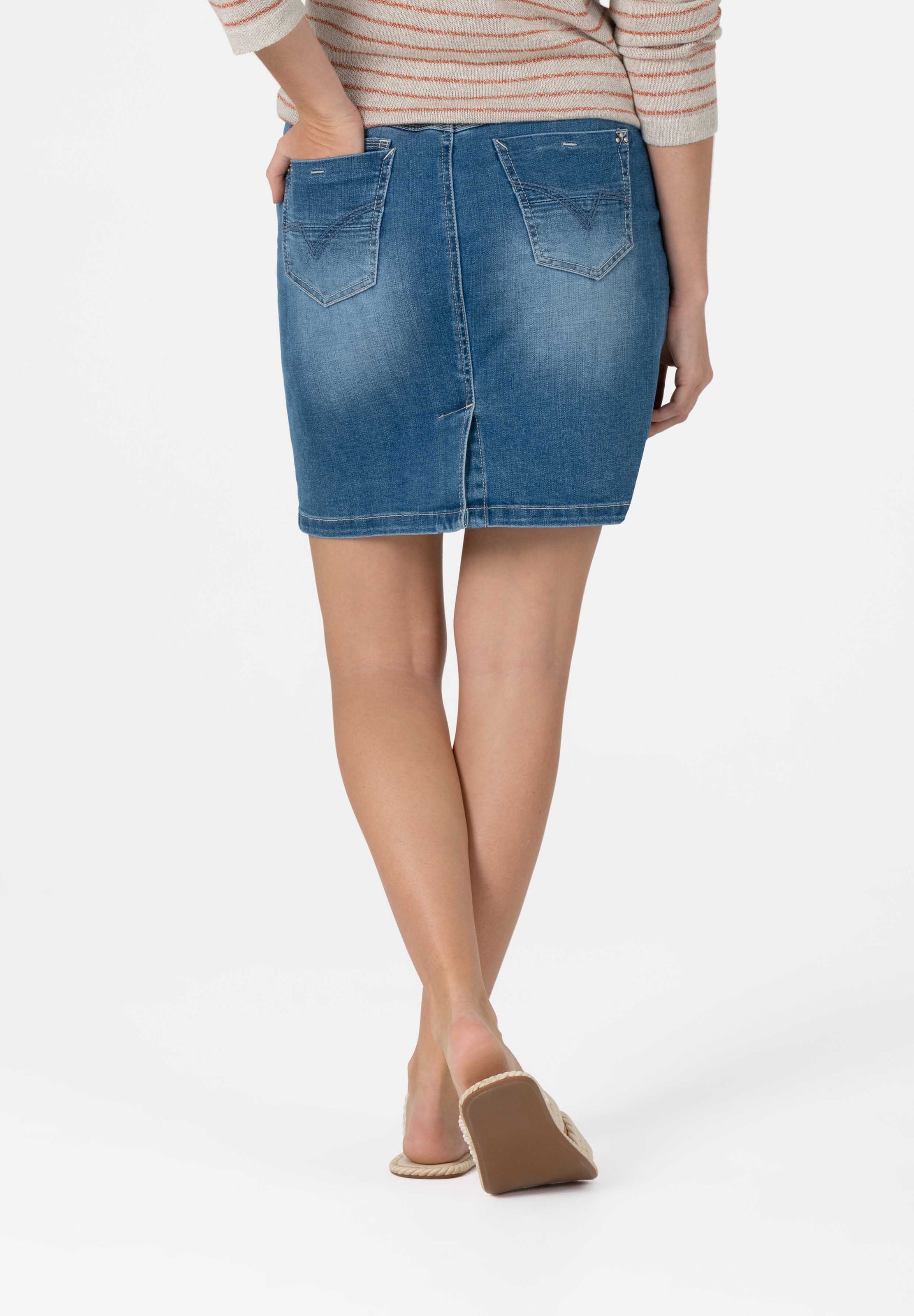 TIMEZONE Jeansrock "MarahTZ Skirt" günstig online kaufen