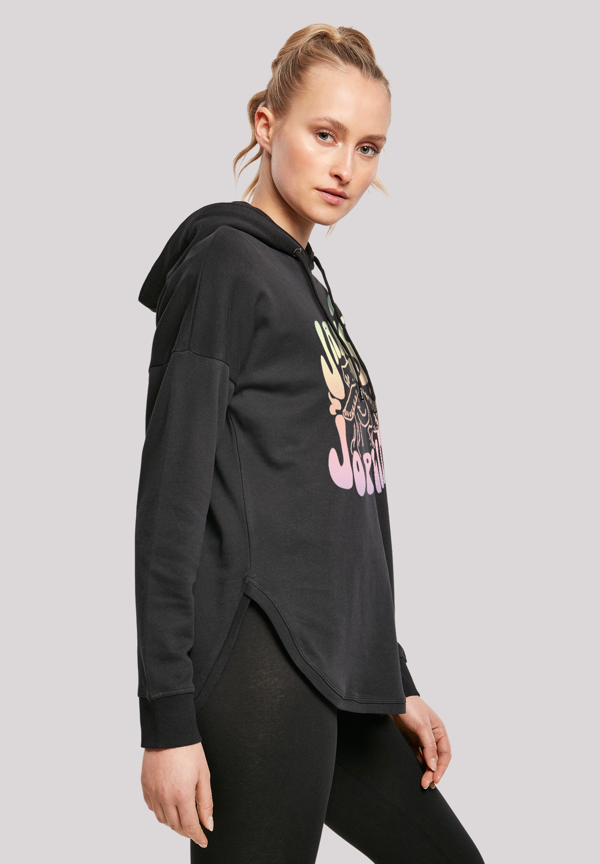 F4NT4STIC Kapuzenpullover »Janis Joplin Pastel Logo«, Print