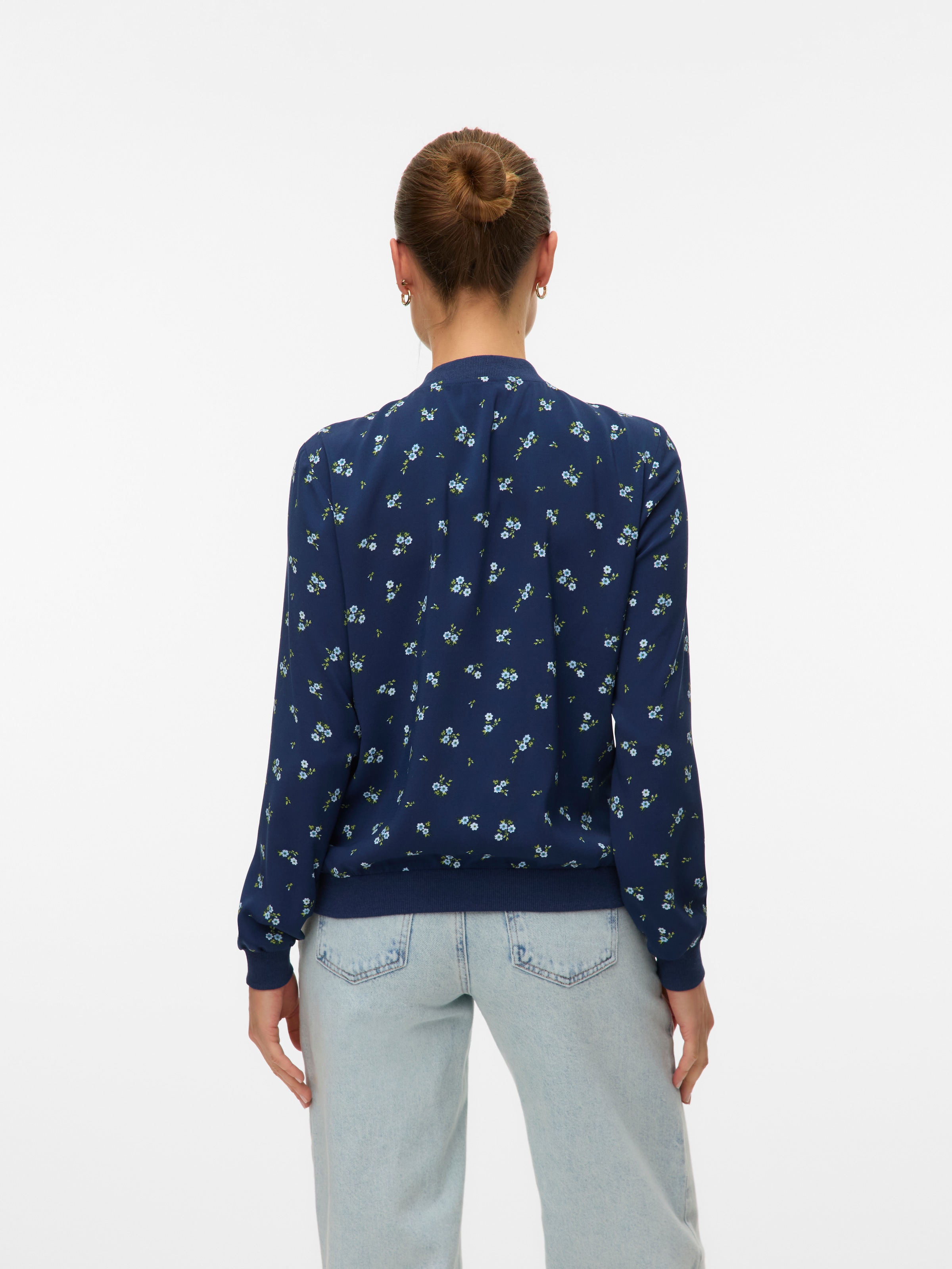 Vero Moda Blouson »VMCOCO L/S BOMBER AOP WVN NOOS«, mit Blumenprint