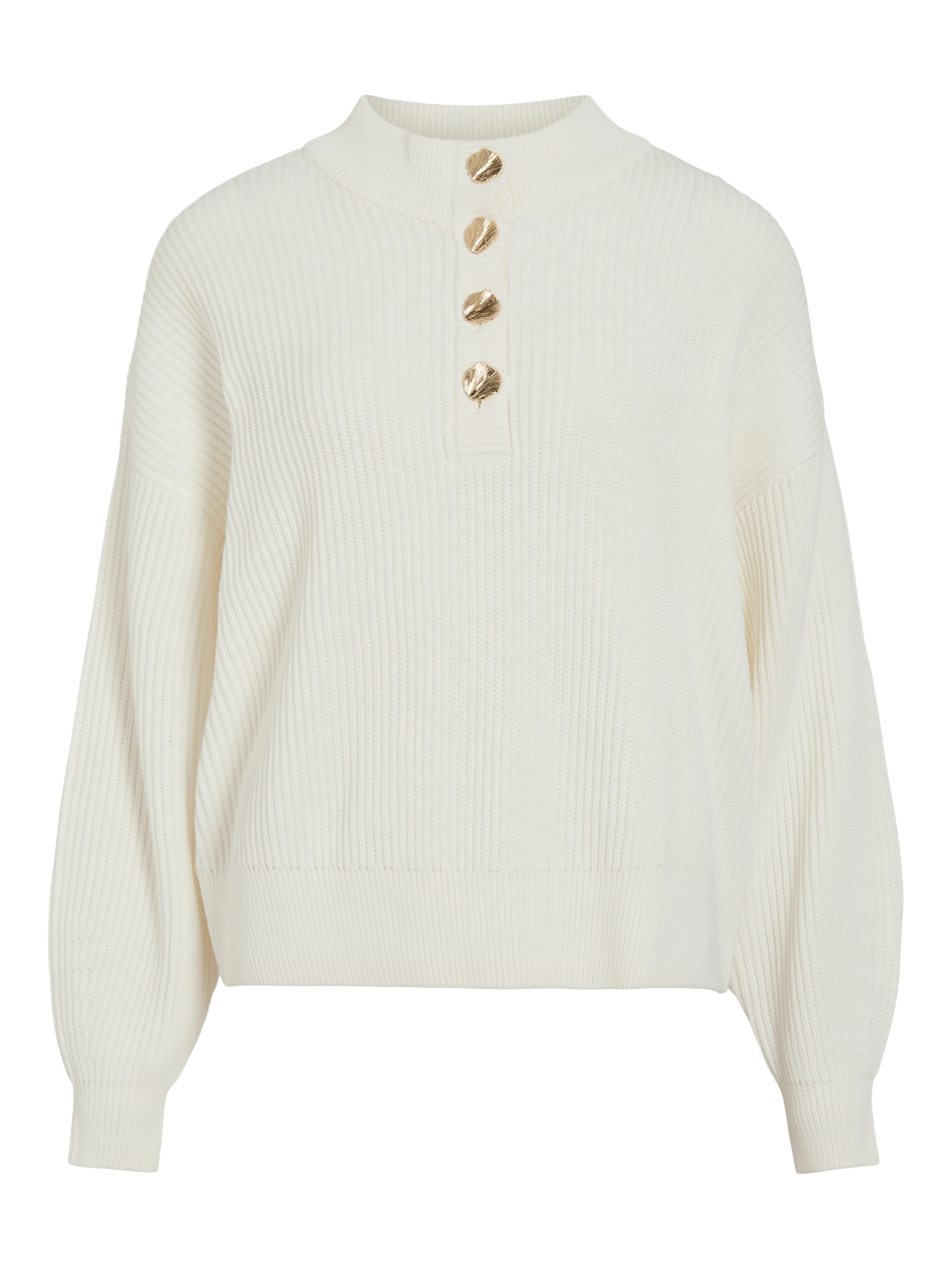 Vila Stehkragenpullover "VICHING CREW NECK L/S KNIT TOP - NOOS" günstig online kaufen