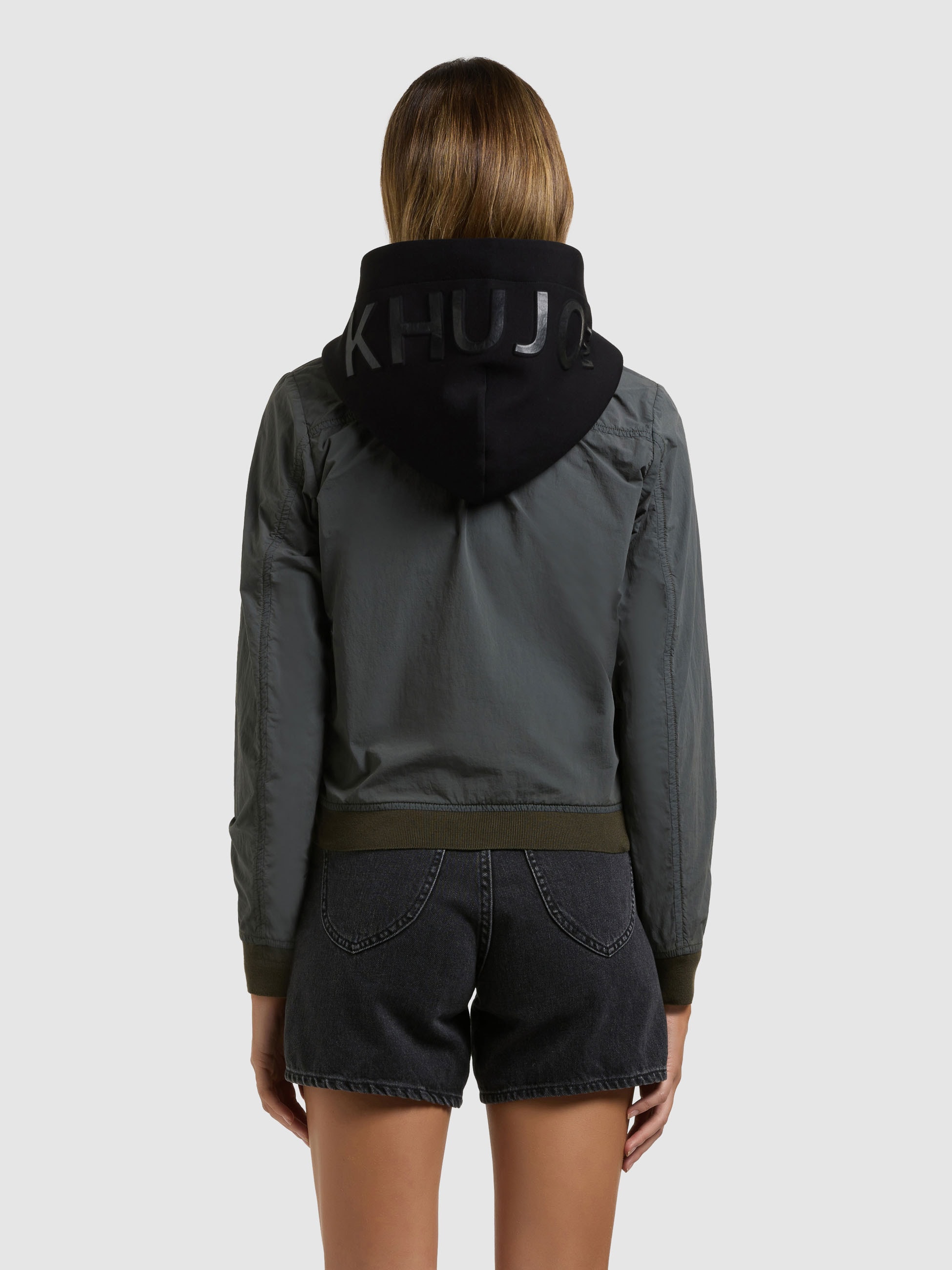 khujo Blouson »MEETS 2IN1« mit Kapuze