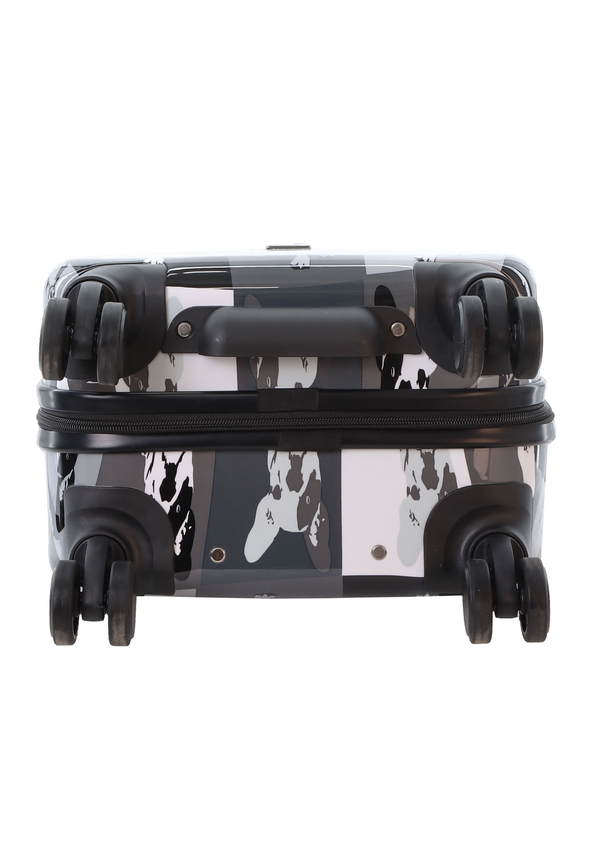 Saxoline® Koffer »Bulldog Monochrome«, aus ABS-Materialien