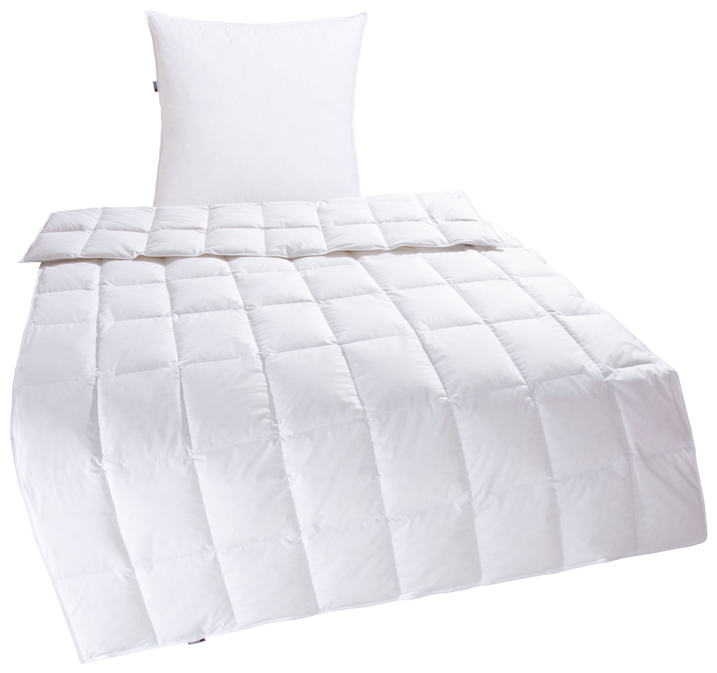 my home Federbettdecke + Kopfkissen "Irah Bettdecke 135x200 cm, 155x220 cm" günstig online kaufen