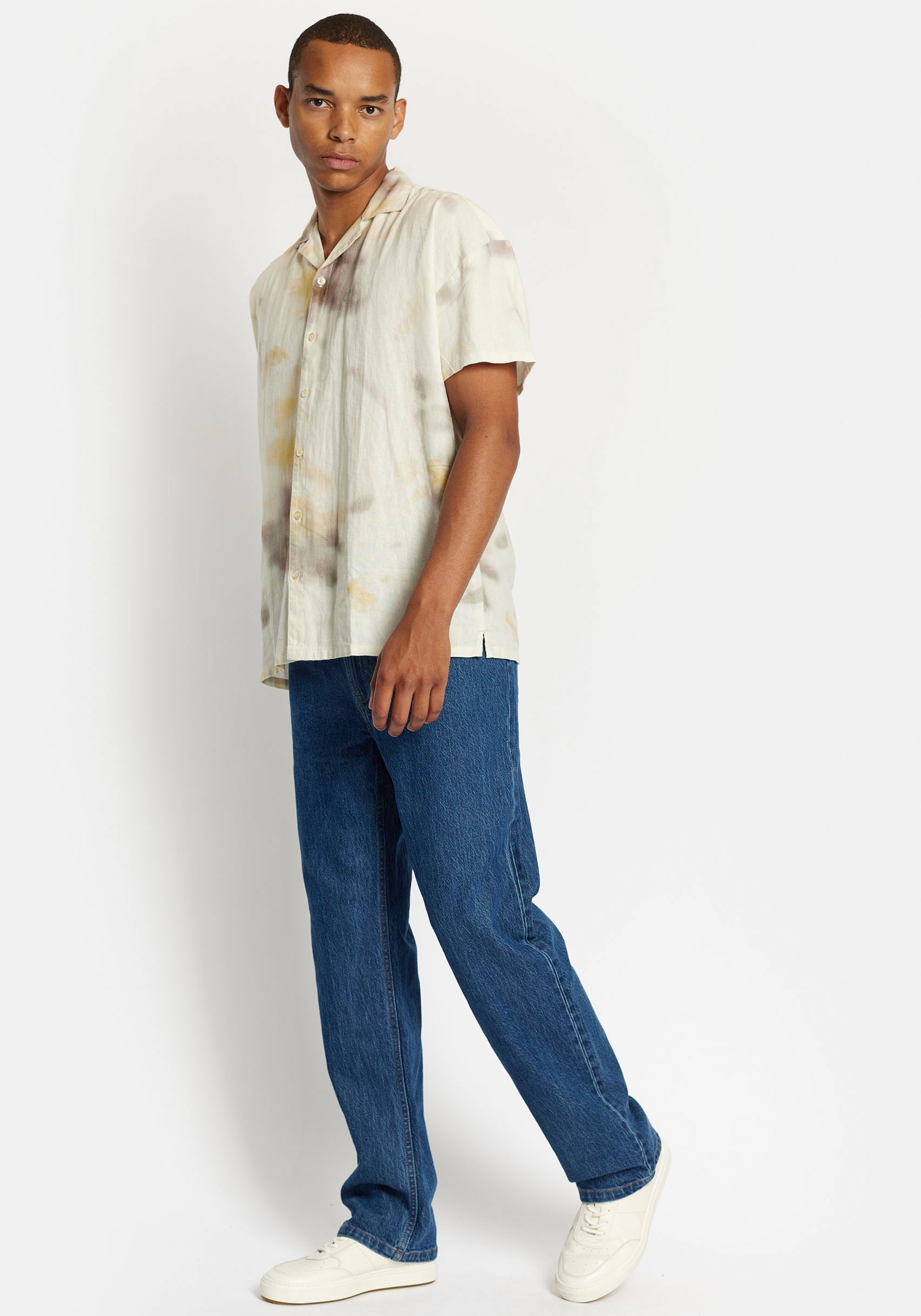 DENIM PROJECT Loose-fit-Jeans, in mittelblauer Waschung