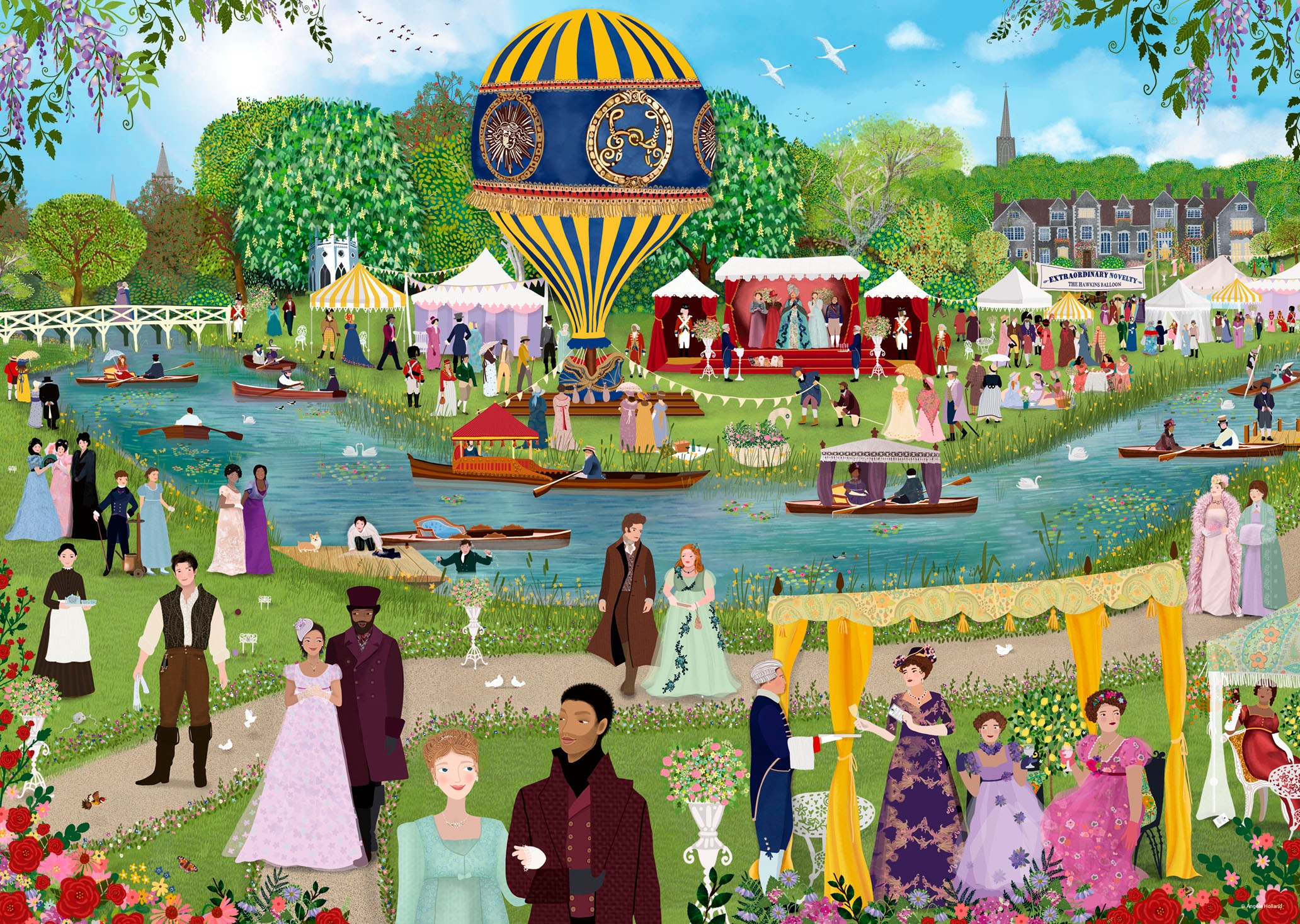 Ravensburger Puzzle »Bridgerton - Sehen und gesehen werden«, Made in Germany
