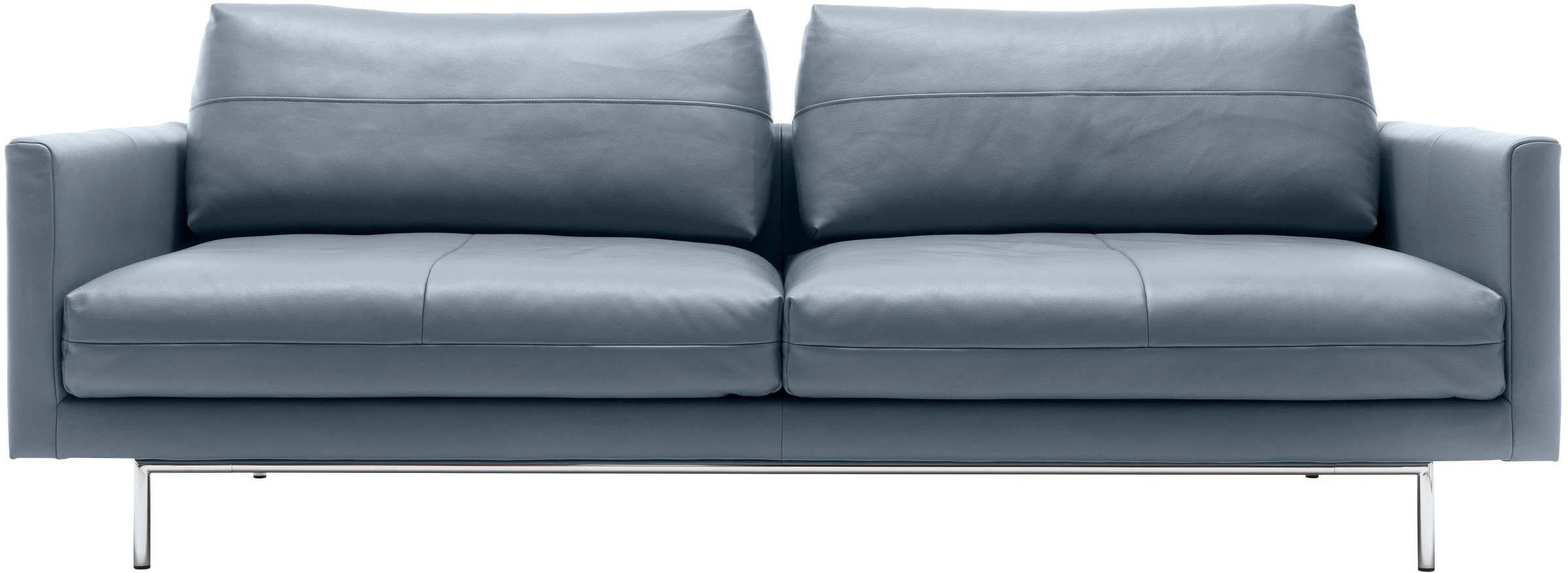 Creation BY ROLF BENZ 3-Sitzer "CR.414, Designsofa, edles Sofa, Loungesofa, Ledersofa, klares Design" aus Leder oder Chenille, erstklassiger Sitzkomfort, legere Polsterung