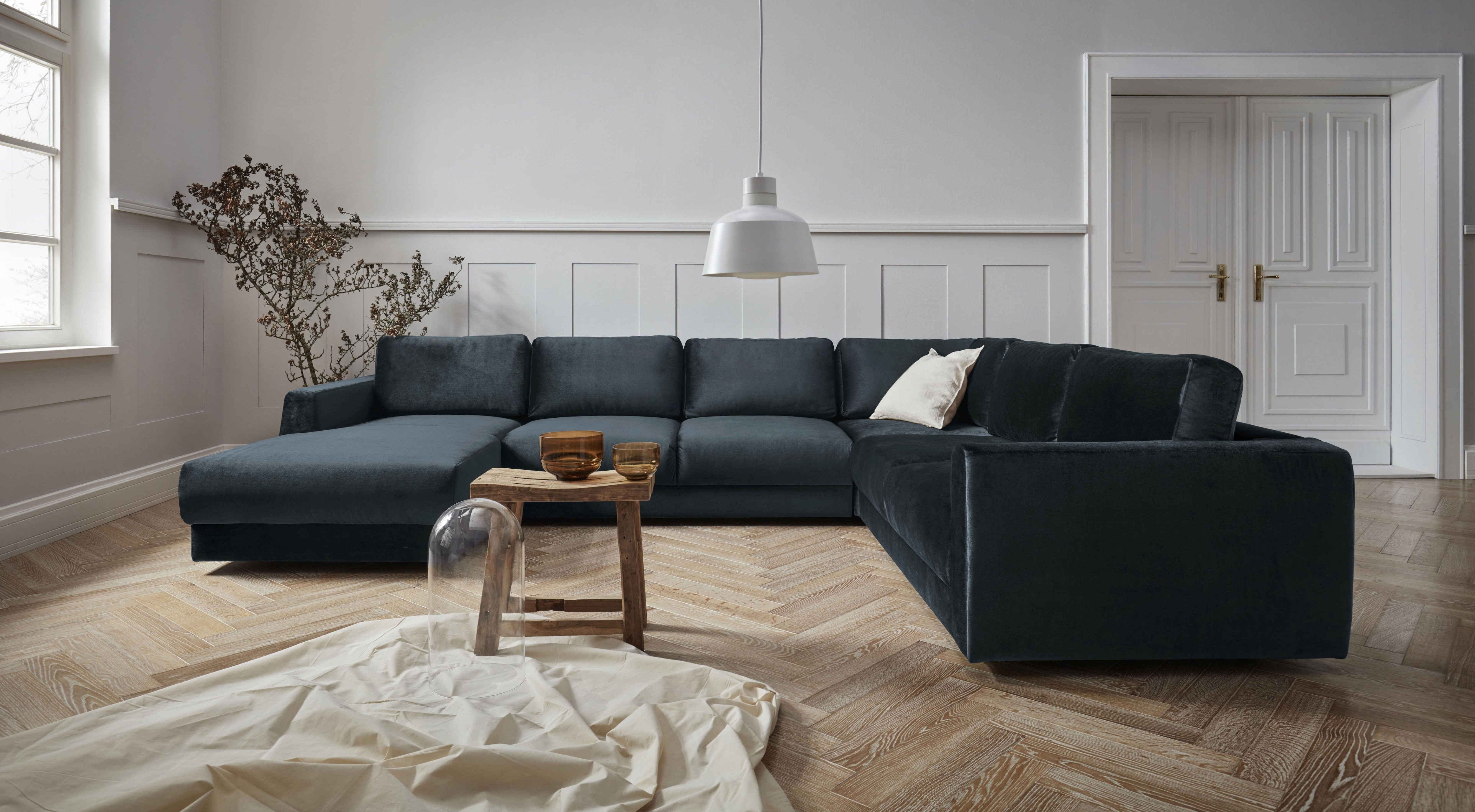 OTTO home Wohnlandschaft "Hobro U-Form" in 3 Bezugsqualitäten in vielen Farben