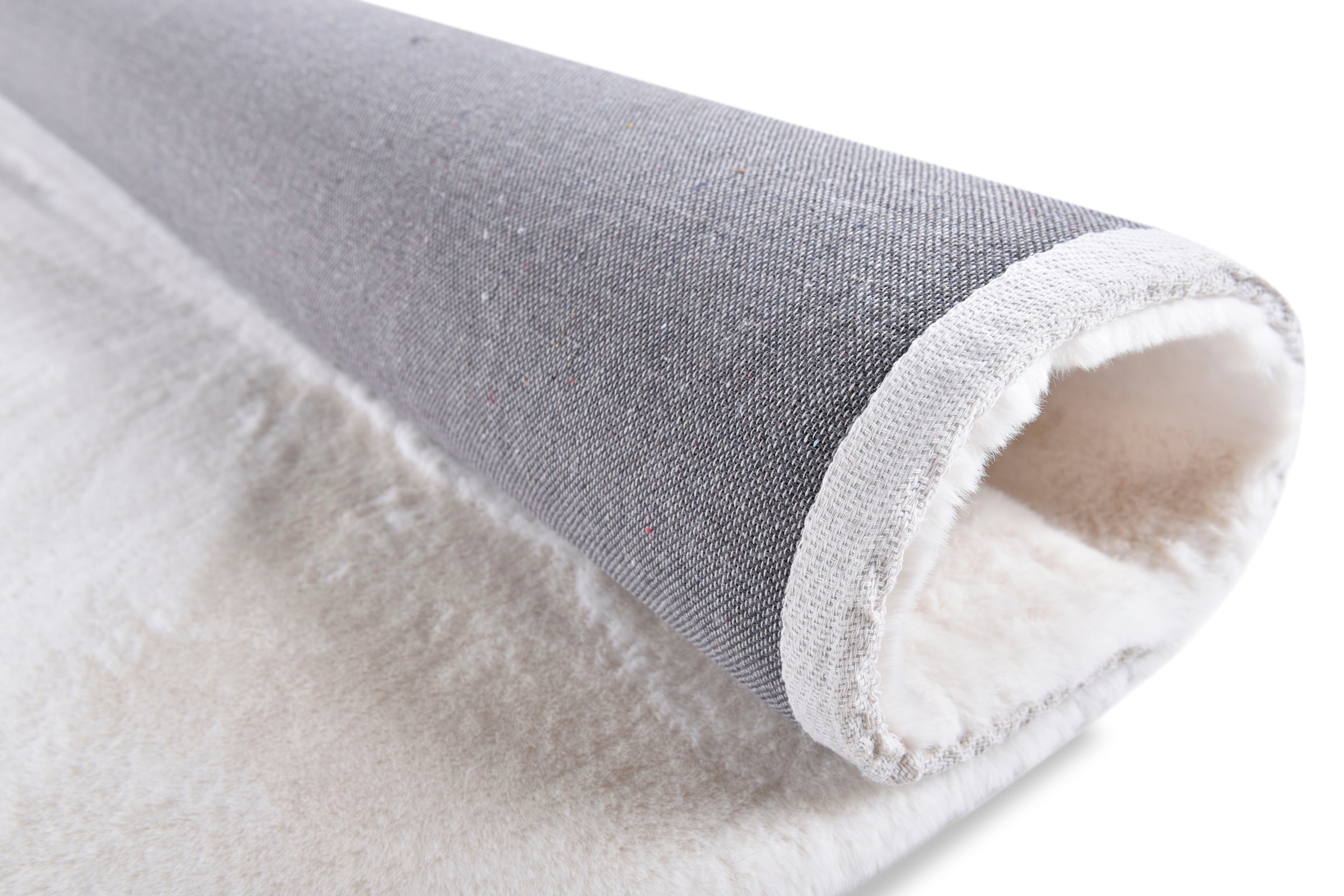Gino Falcone Fellteppich »Kuschelteppich Chiara«, rechteckig, 30 mm Höhe, Kunstfell, Kaninchenfell-Haptik, besonders weicher Langflor
