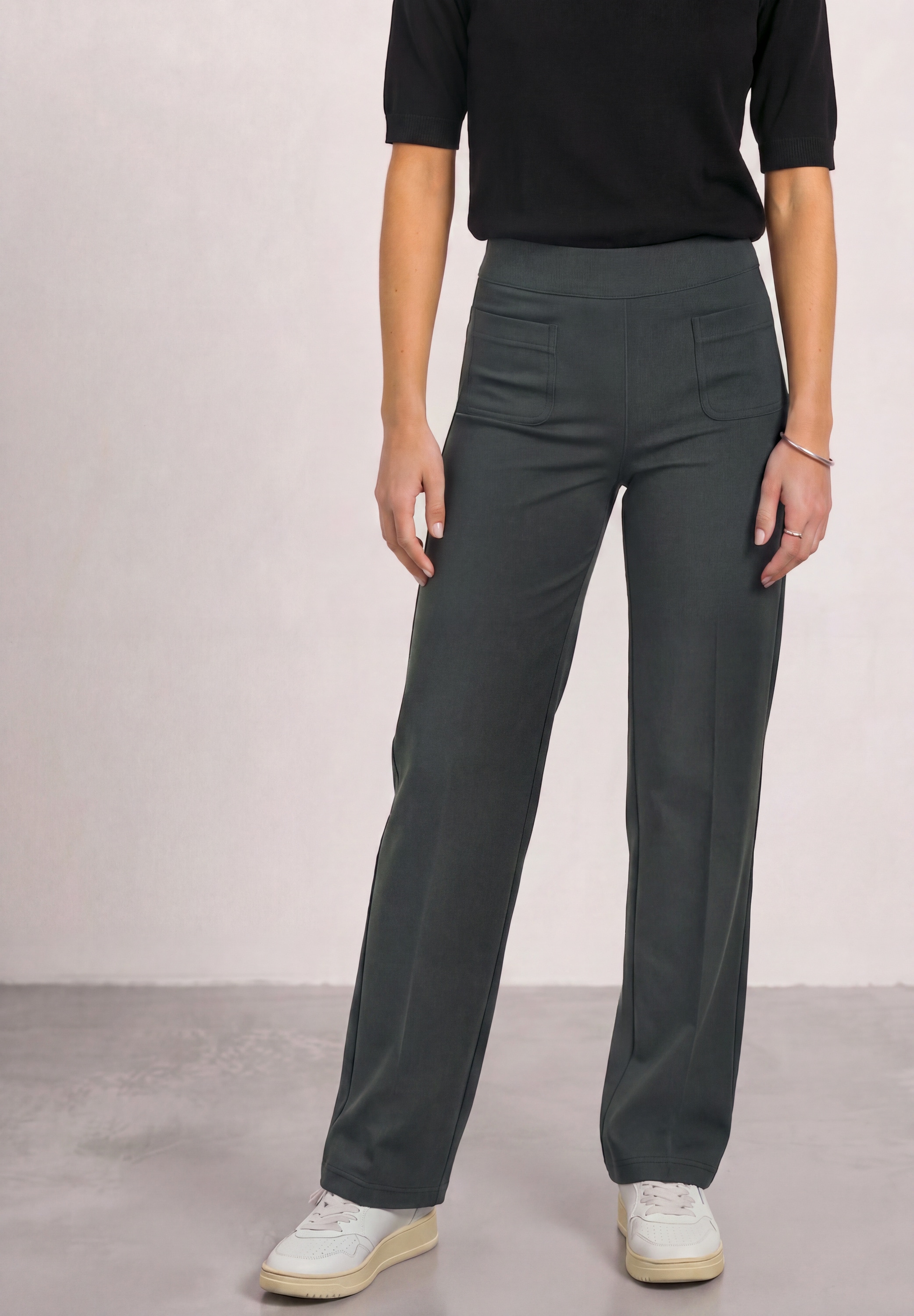 STREET ONE Jerseyhose  High Waist