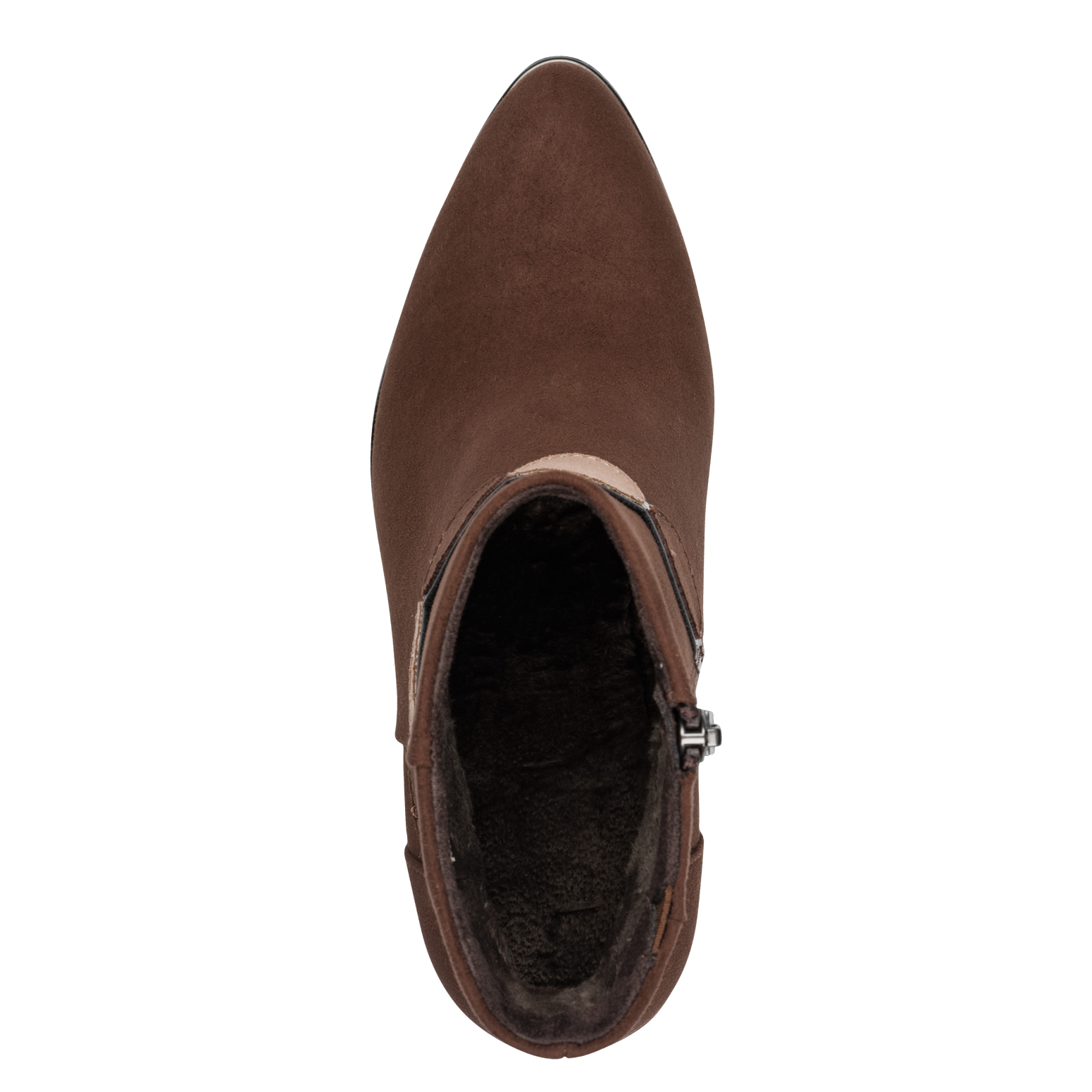 MARCO TOZZI Stiefelette  Blockabsatz, Ankle Boots, mit eleganter Zierkette und Kontrastbesätzen