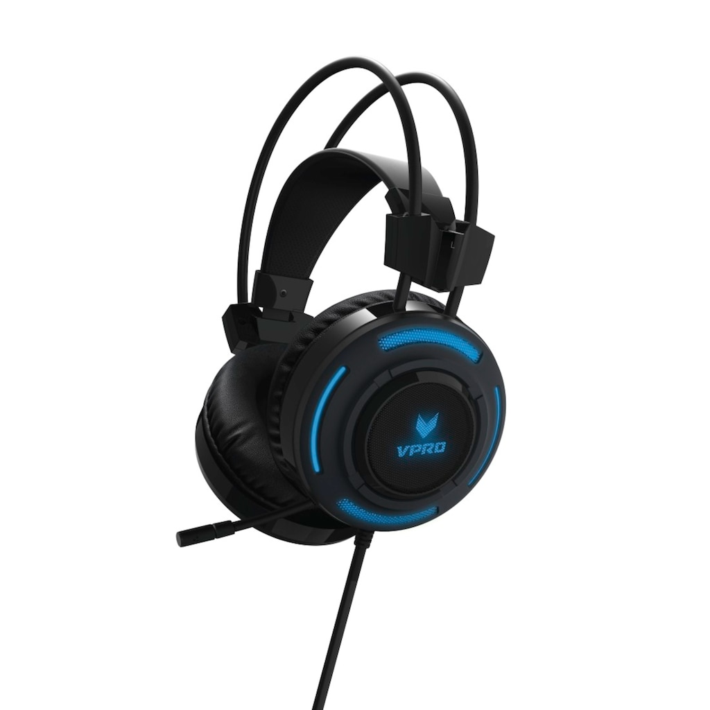 VPRO Gaming by Rapoo Gaming-Headset »VH200 beleuchtet, Over Ear, Schwarz«