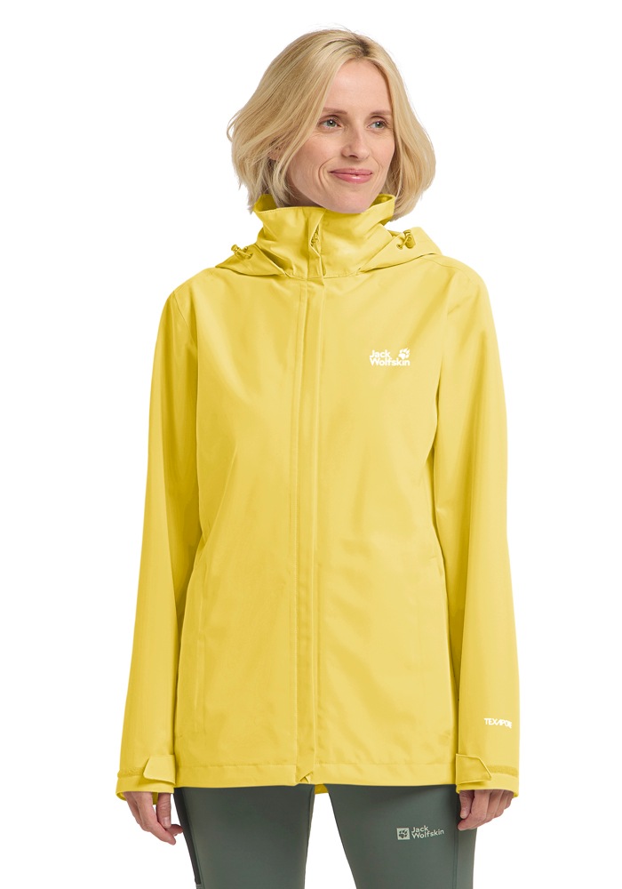 Jack Wolfskin Outdoorjacke "Trailtime 2L Jkt W" Wasserabweisend, Winddicht, Atmungsaktiv, Übergangsjacke
