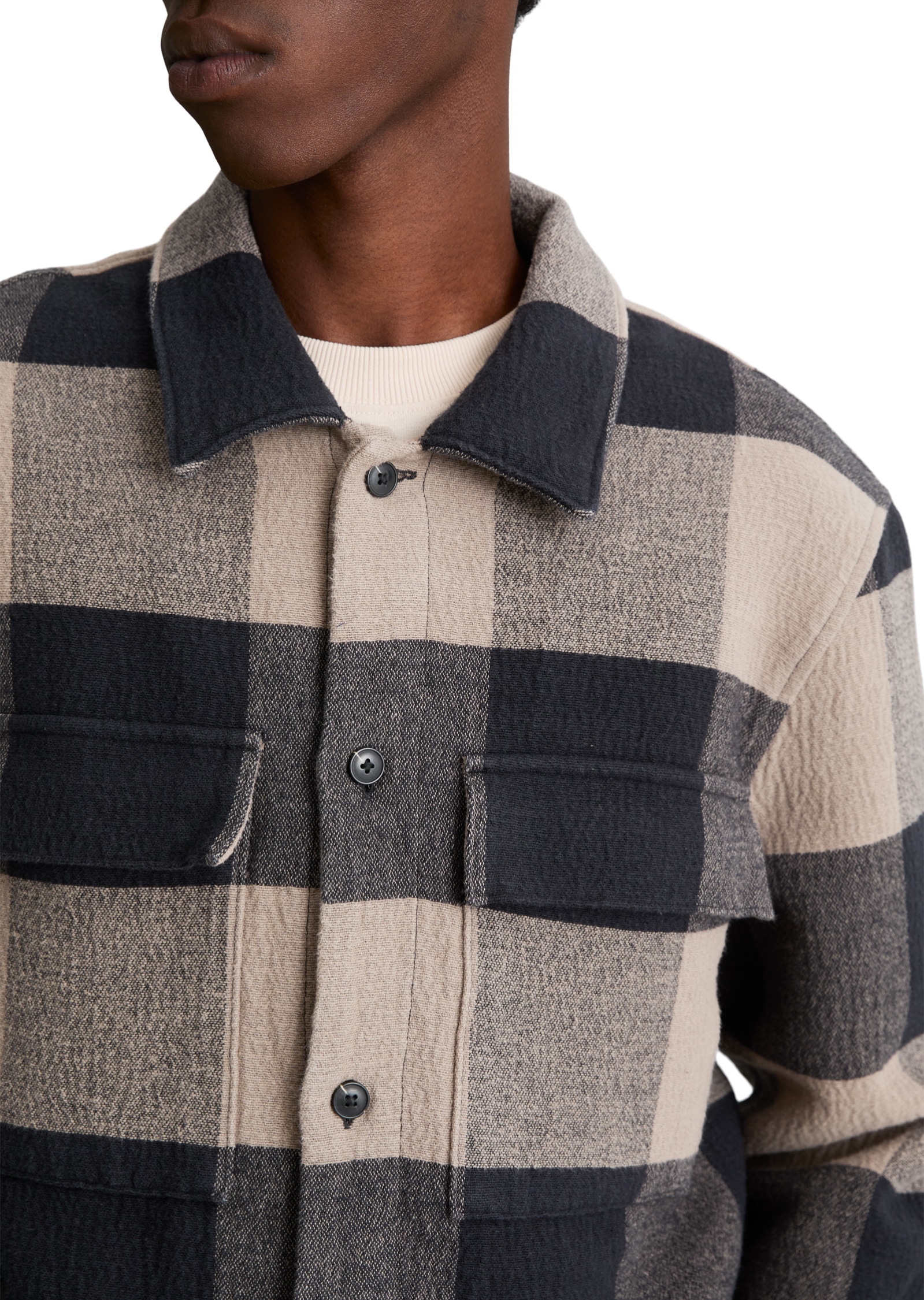 Marc O'Polo DENIM Kurzjacke »aus reiner Bio-Baumwolle«