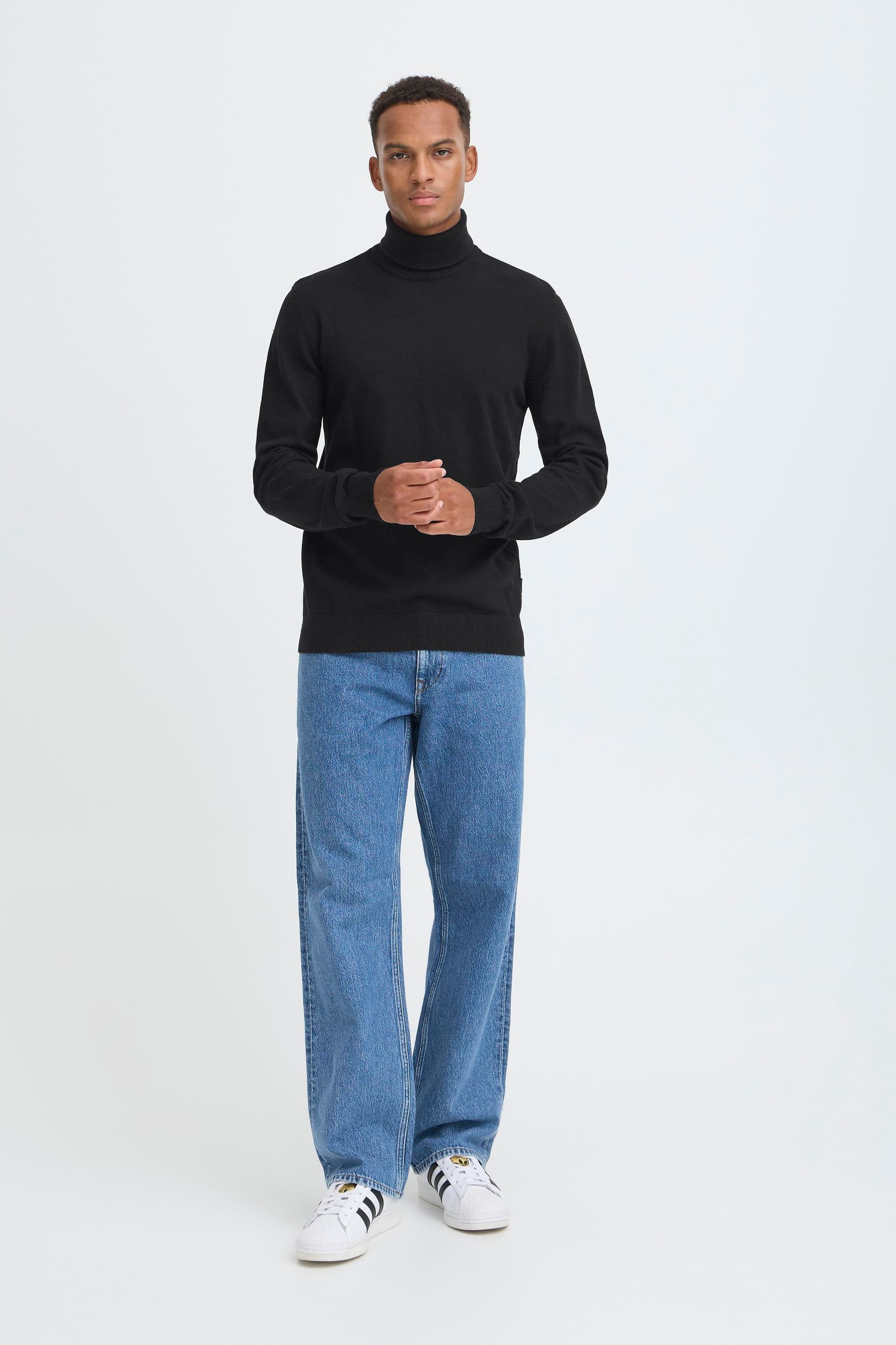 Blend Rollkragenpullover »BHBRYAN« Stilvoller Strickpullover mit Rollkragen