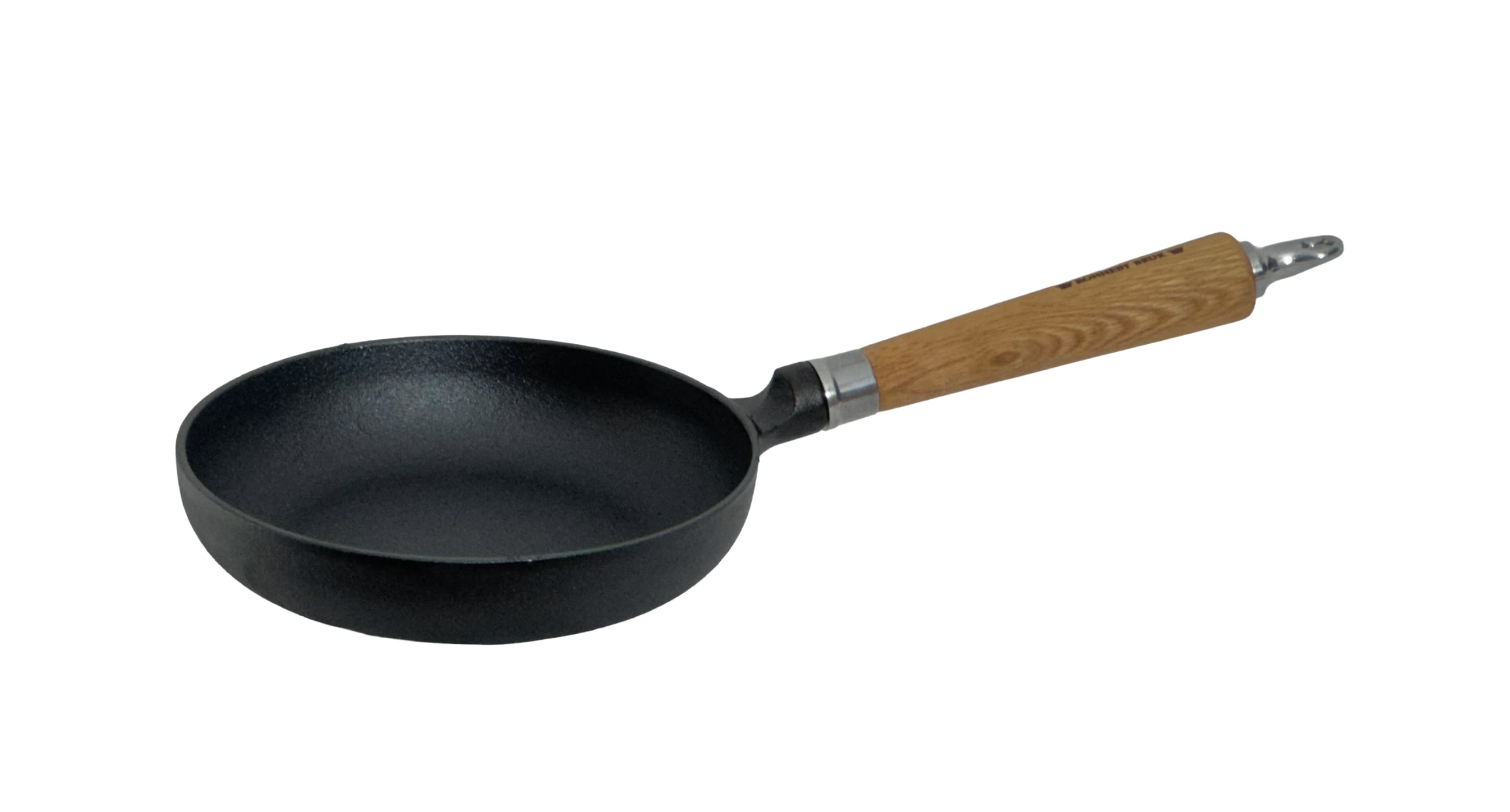 Ronneby Bruk Bratpfanne "Maestro, hoch, Ø 20 cm, mit Holzgriff" Gusseisen 1 tlg.