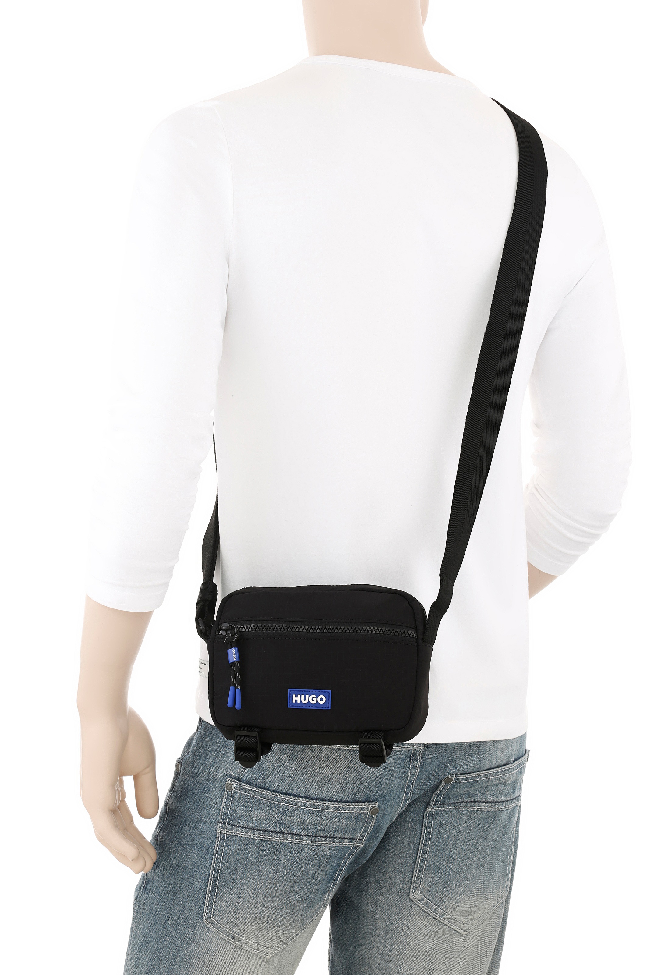 HUGO Blue Umhängetasche "Vytal R EW Zip" Herren-Umhängetasche, Schultertasc günstig online kaufen