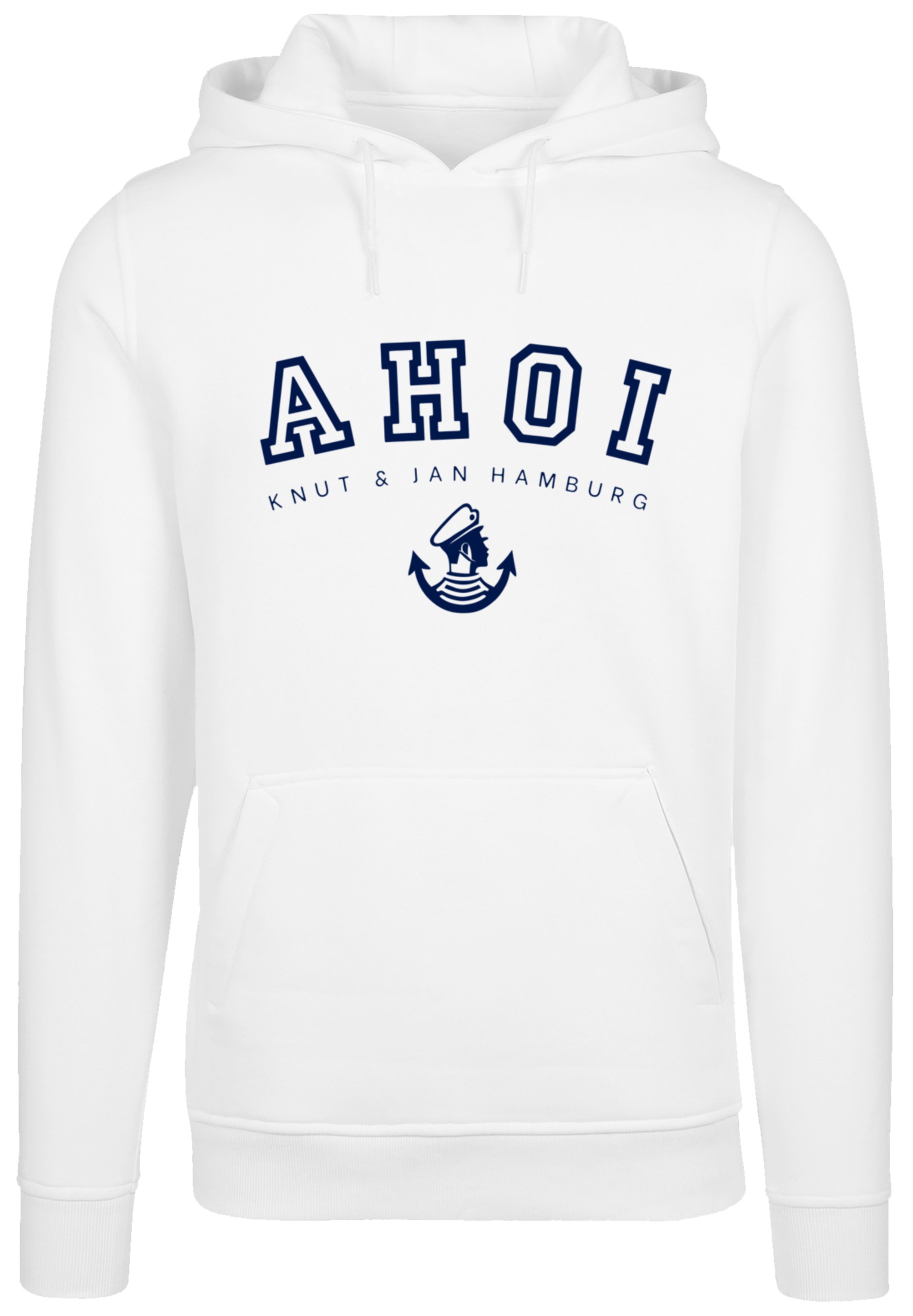 F4NT4STIC Kapuzenpullover "AHOI Knut & Jan Hamburg", Print günstig online kaufen