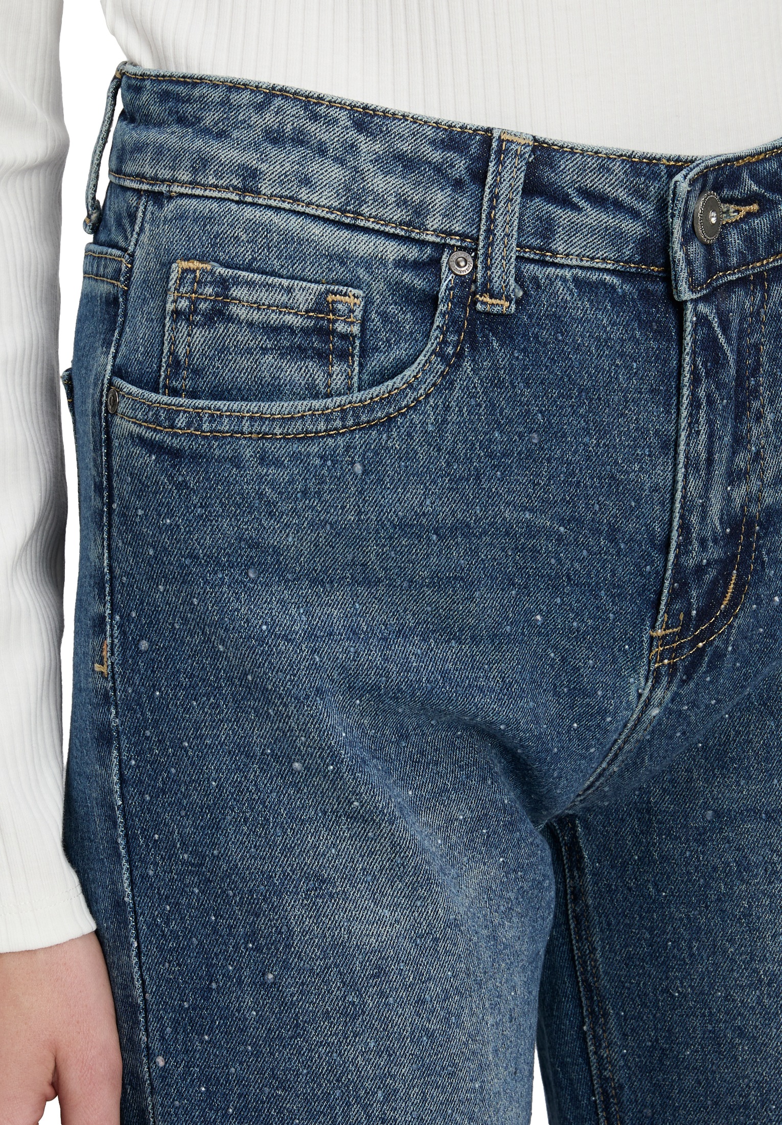 Cartoon Stretch-Jeans »Cartoon Damen Stretch-Jeans mit Strass«