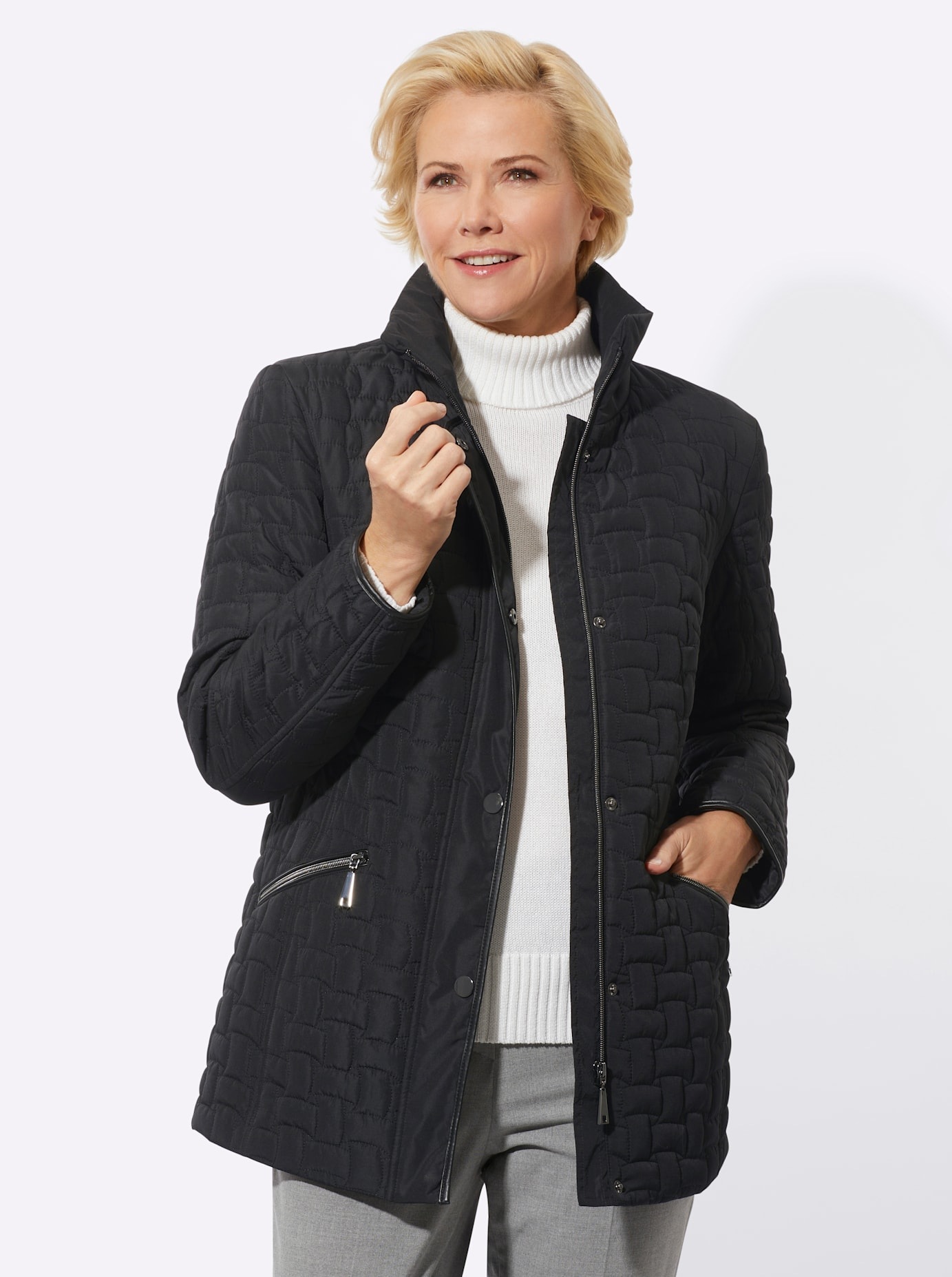 Classic Steppjacke, ohne Kapuze günstig online kaufen
