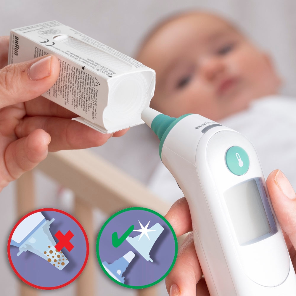 Braun Ohr-Fieberthermometer »ThermoScan® 6 Ohrthermometer IRT6515 ...