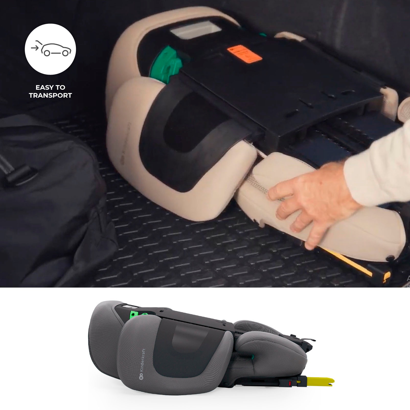 Kinderkraft Autokindersitz »XPAND 2 PRO i-Size schwarz«