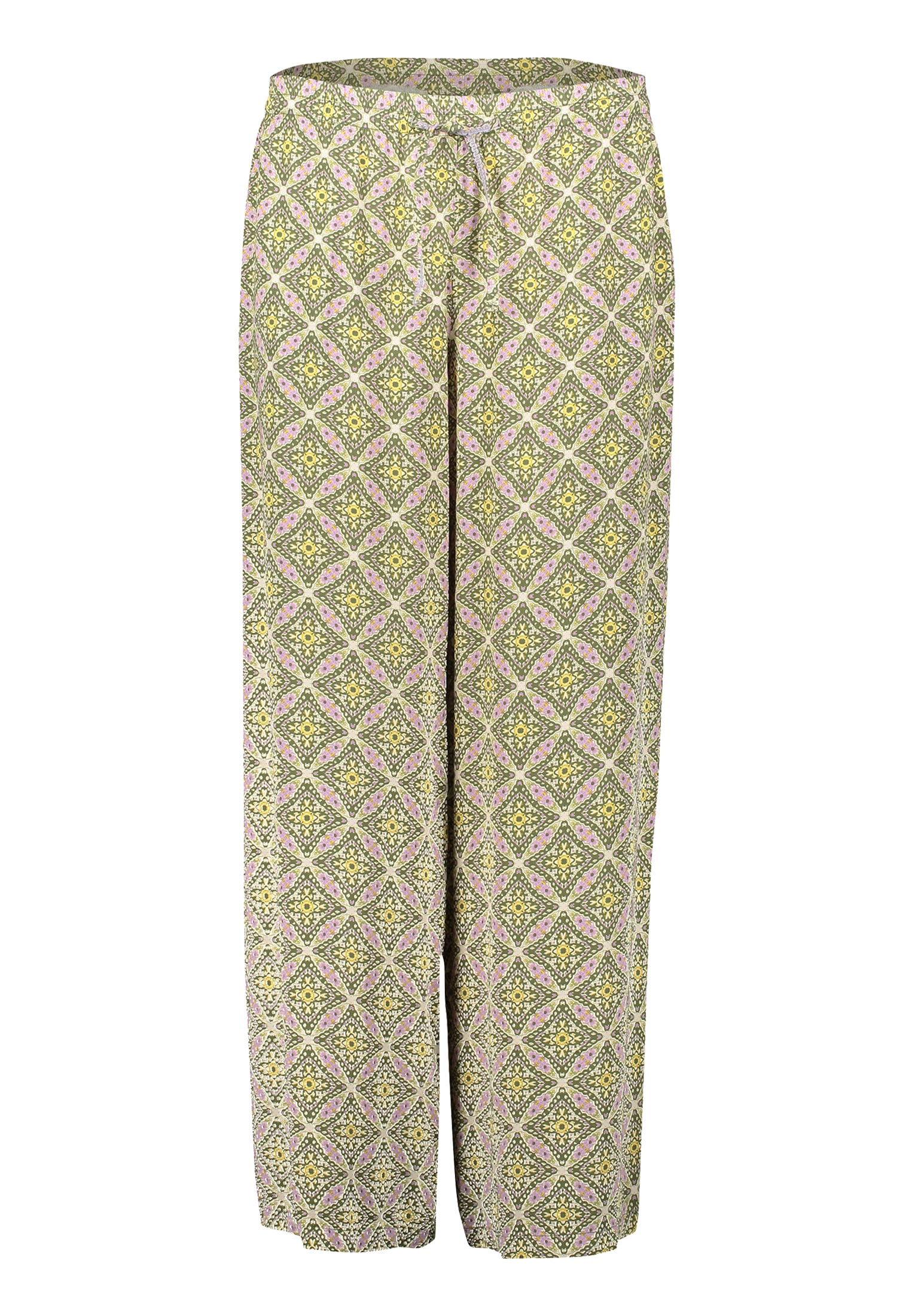 Cartoon Palazzohose »Damen mit Gummizug«  Bindeband