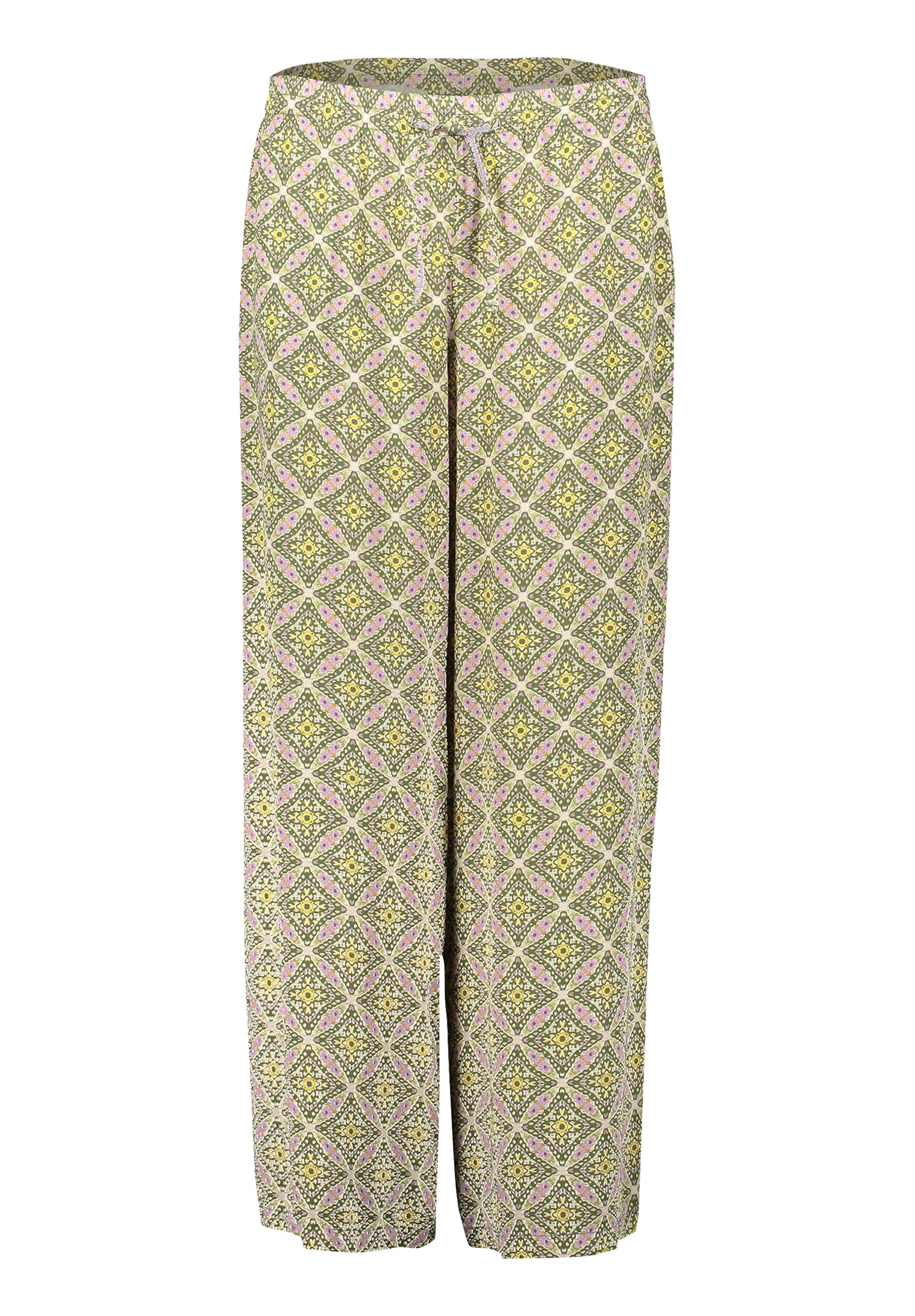 Cartoon Palazzohose "Damen mit Gummizug" Bindeband günstig online kaufen