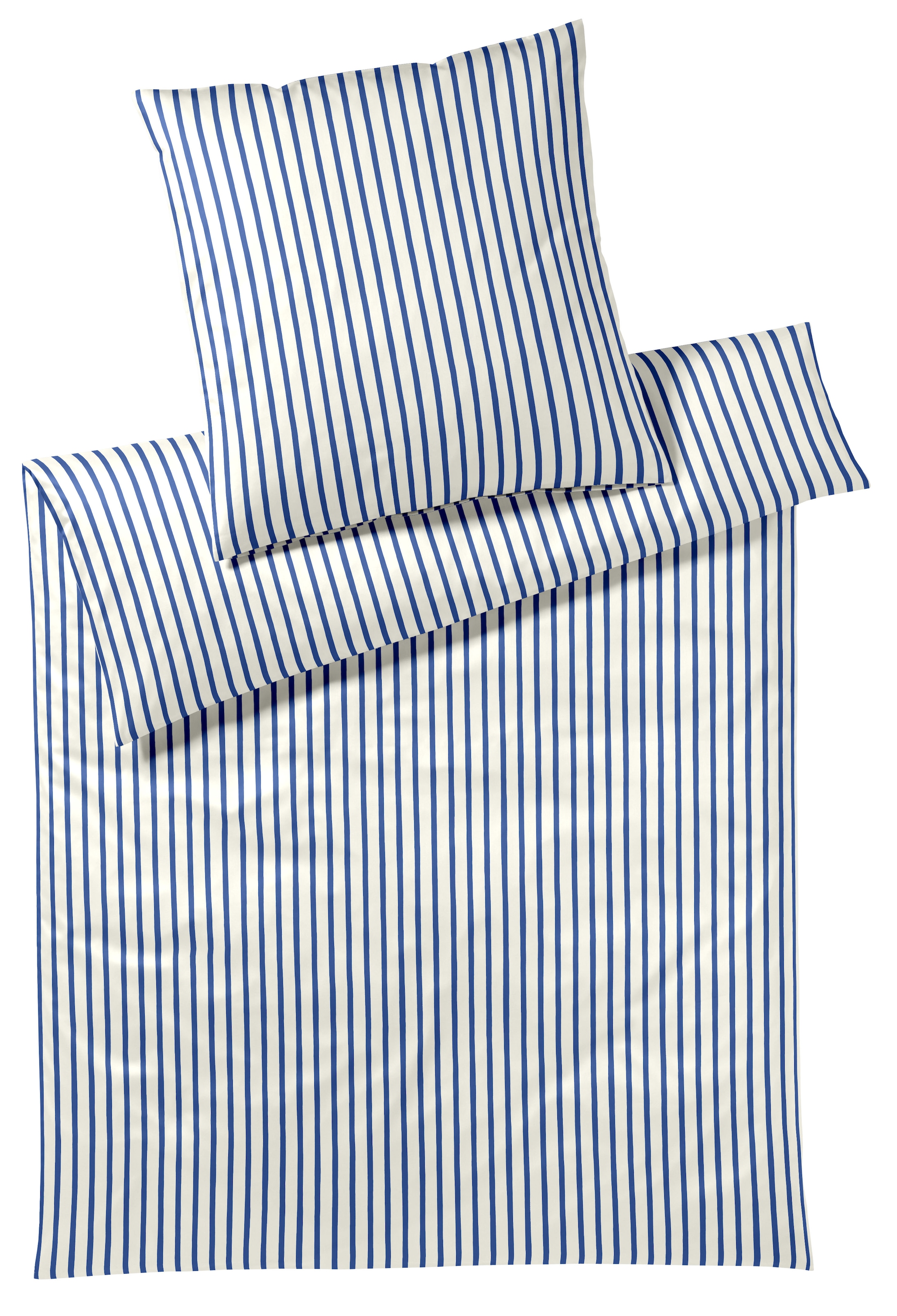 Elegante Bettwäsche "Double" 2 Stk. tlg. angenehmes Hautgefühl günstig online kaufen