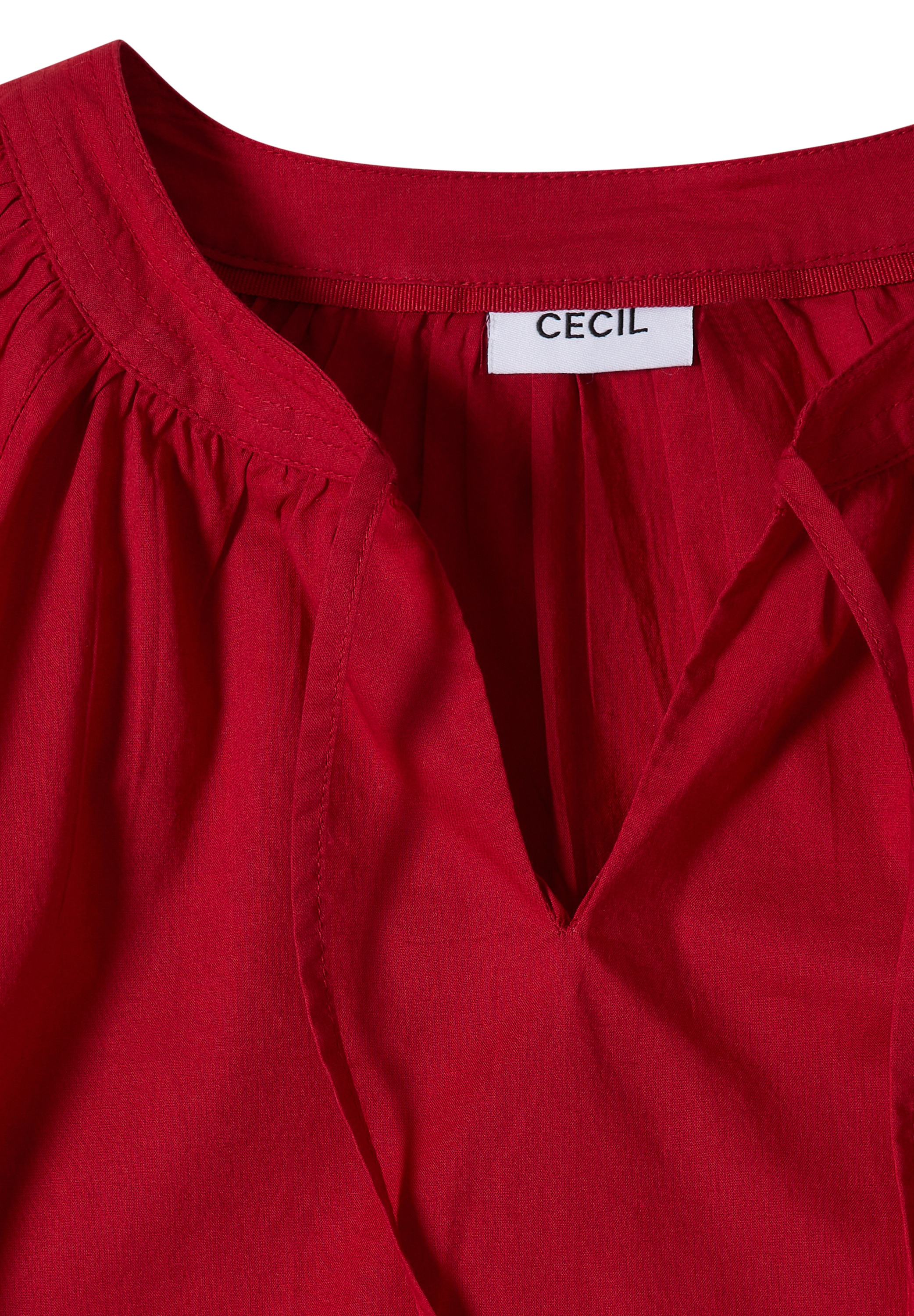 Cecil Klassische Bluse aus reiner Baumwolle