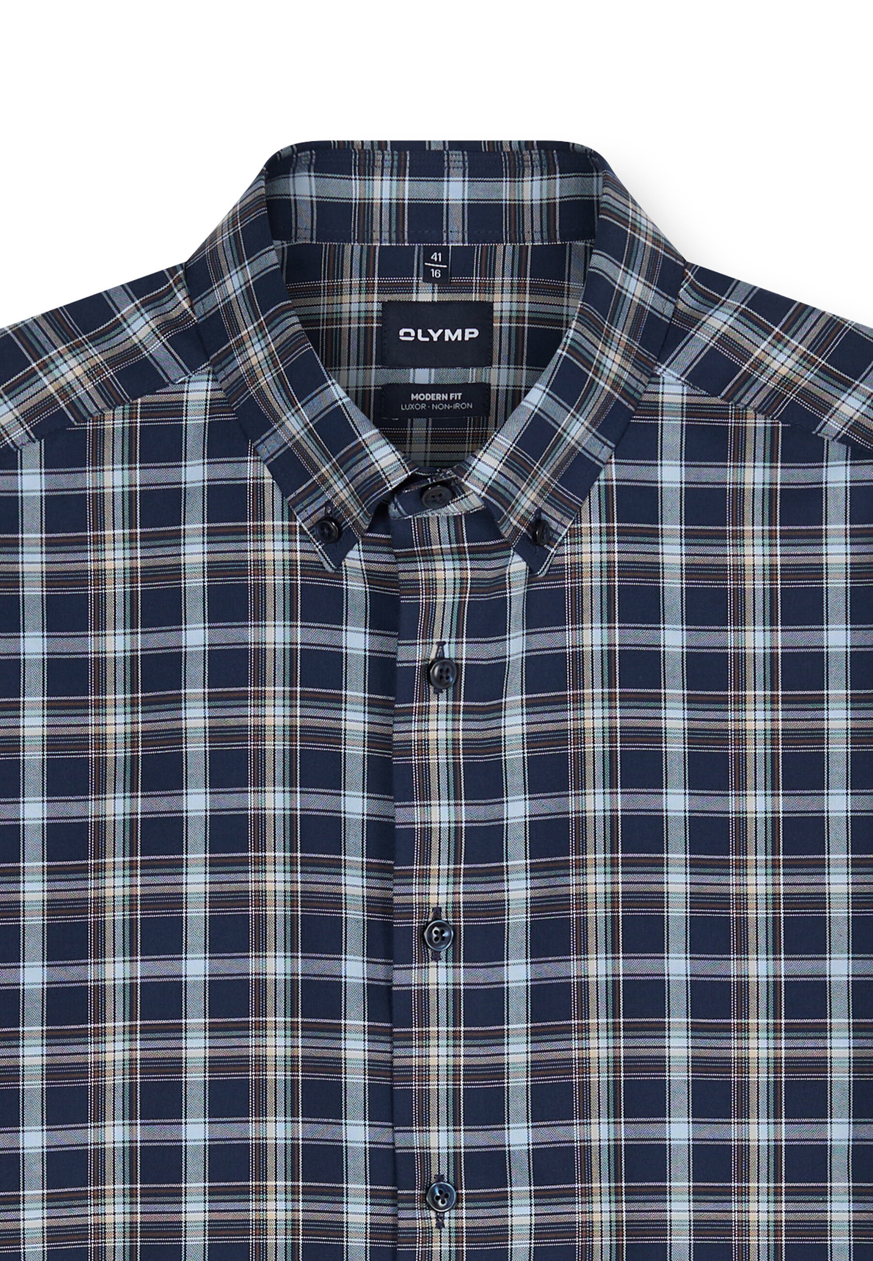 OLYMP Businesshemd »OLYMP Luxor, Modern Fit, Button-down«