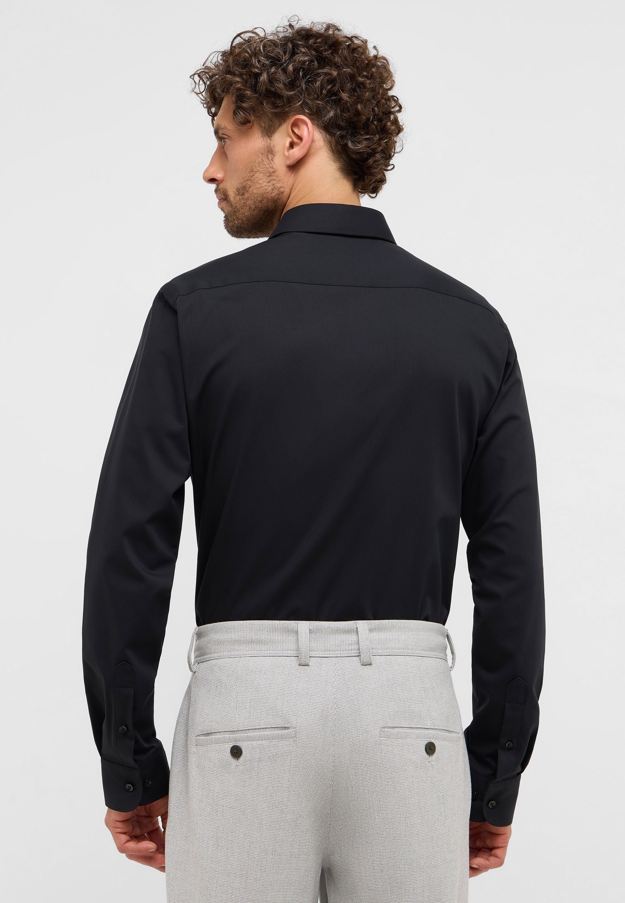 Eterna Langarmhemd »SLIM FIT«, NON IRON (bügelfrei)