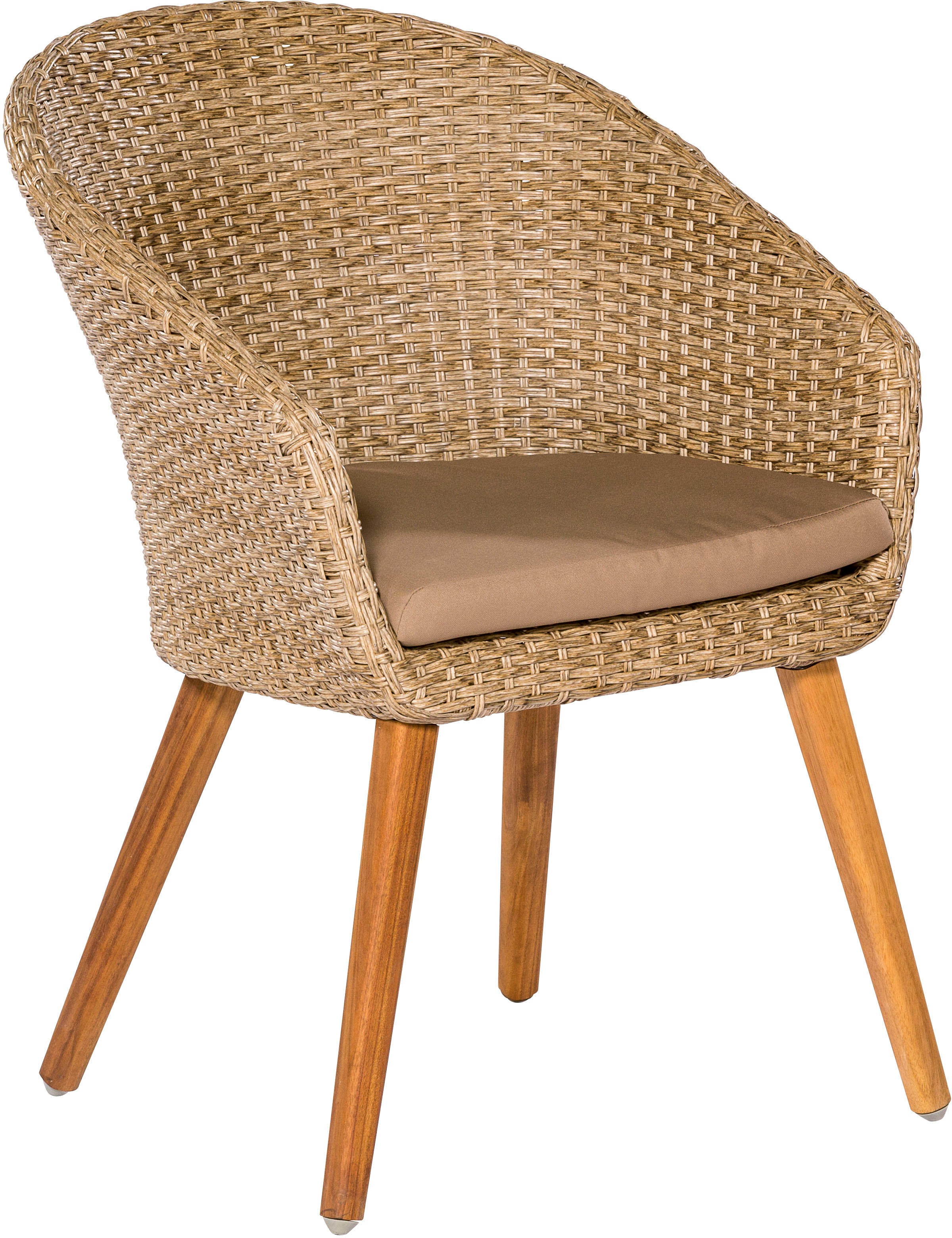 MERXX Garten-Essgruppe »»Arrone««, (Set, 9 tlg.), Beine aus Akazienholz