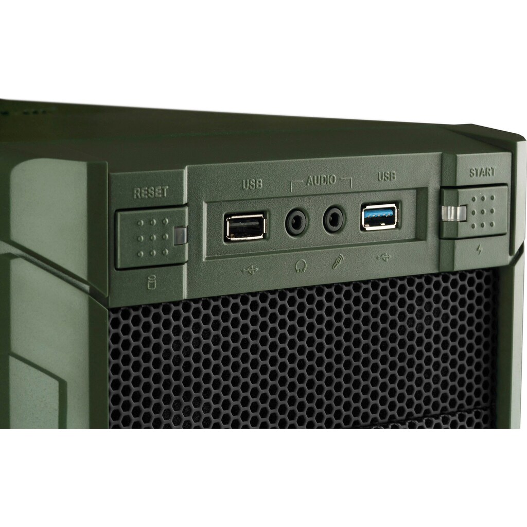 Hyrican Gaming-PC-Komplettsystem »Military SET02096«, inklusive 27" Monitor AOC C27G2AE/BK