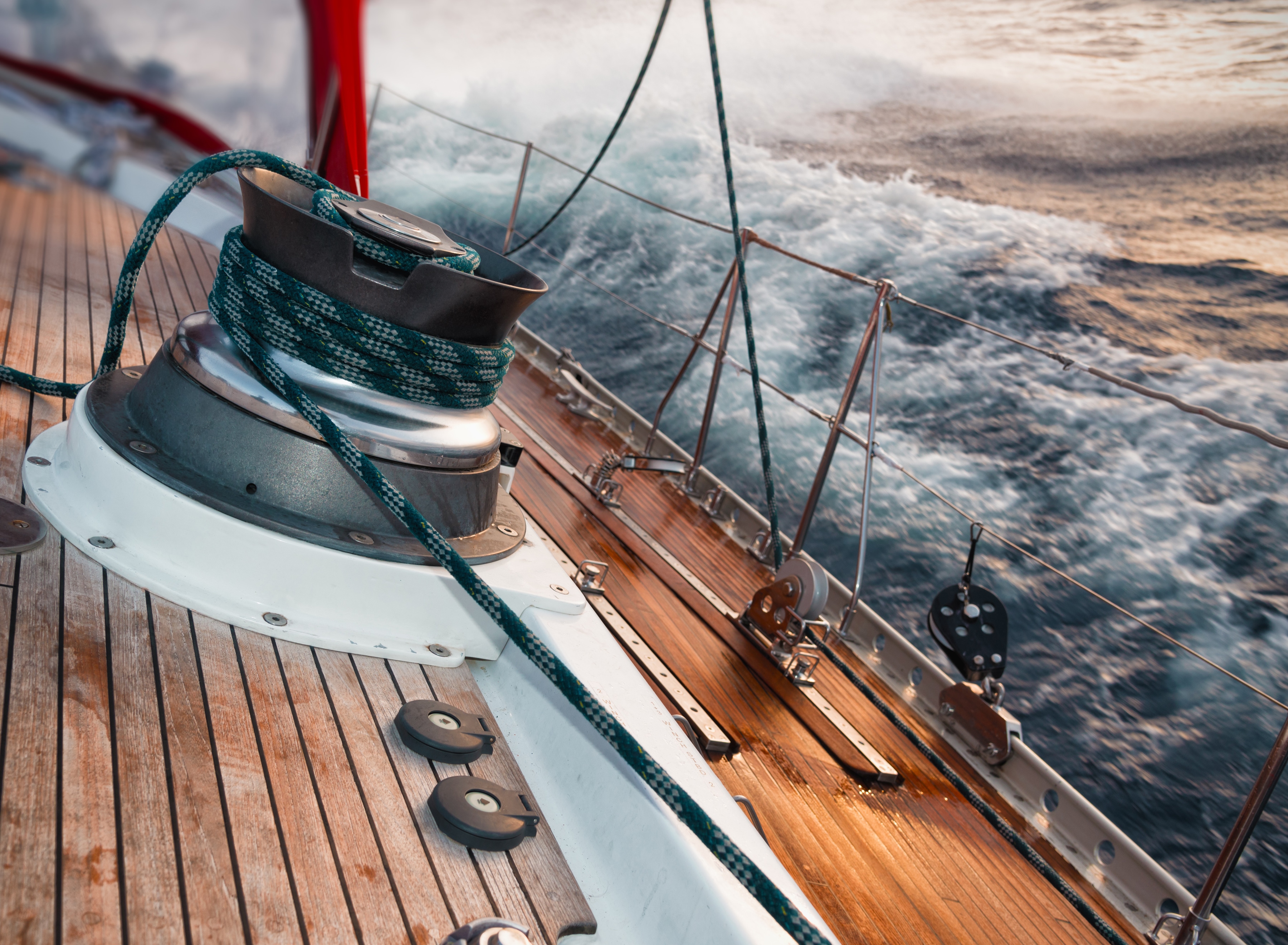 Papermoon Fototapete "Sailing in Storm" glatt