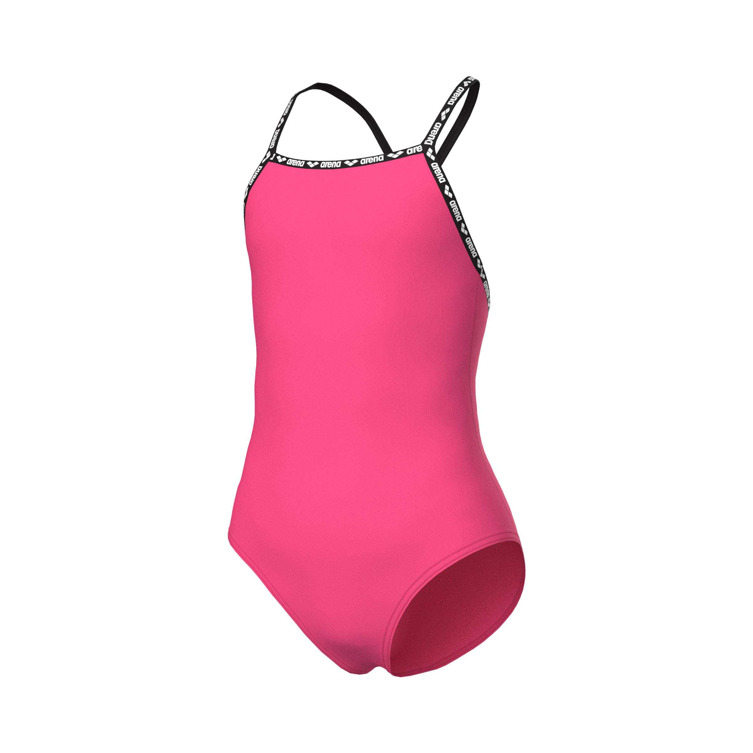 ARENA Mädchen Badeanzug "G ARENA SOLID SWIMSUIT", pink, Gr. 140, Obermaterial: 87% Polyamid, 13% Elasthan. Futter: 90% Polyester, 10% Elasthan,