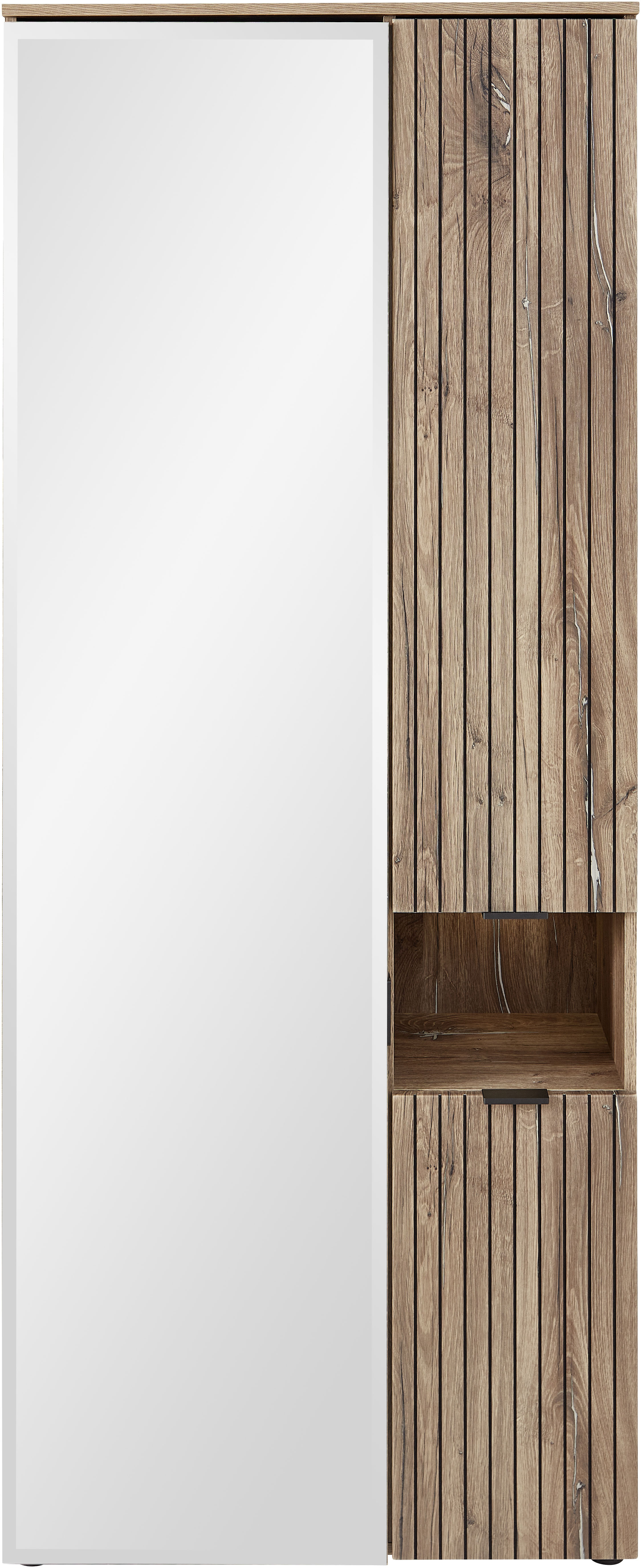 Thumbnail - Innostyle Garderobenschrank "LINEA Garderoben Set,besteht aus 5 Typen, 266x204x38cm (B/H/T)", (5 St.), Spiegeltür, 2 Hol...