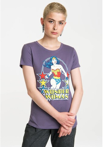 LOGOSHIRT T-Shirt »Wonder Woman«, mit trendigem Retro-Print kaufen