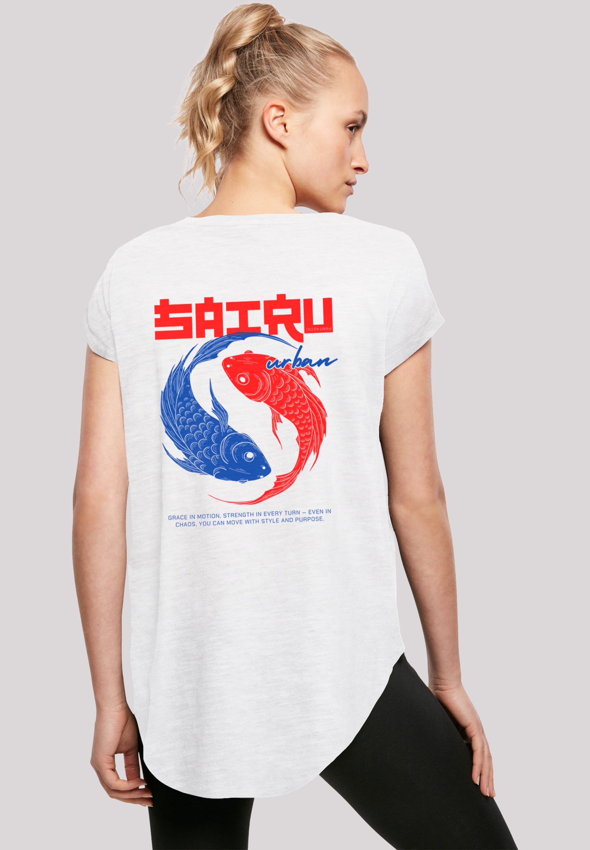 F4NT4STIC T-Shirt »Koi Fish Japan Streetstyle«, Japan Streetwear Styles