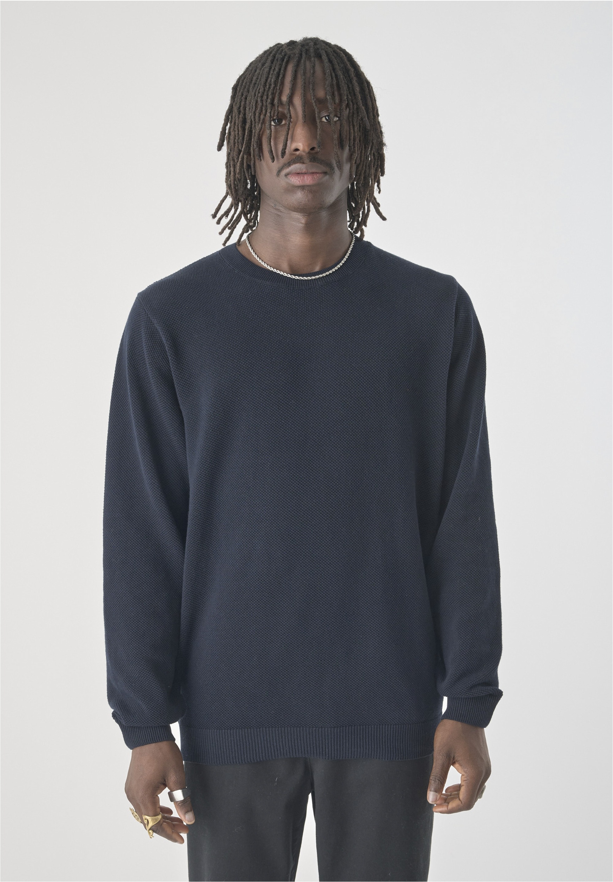 Cleptomanicx Strickpullover "Crewneck Grower" im lockeren Schnitt günstig online kaufen