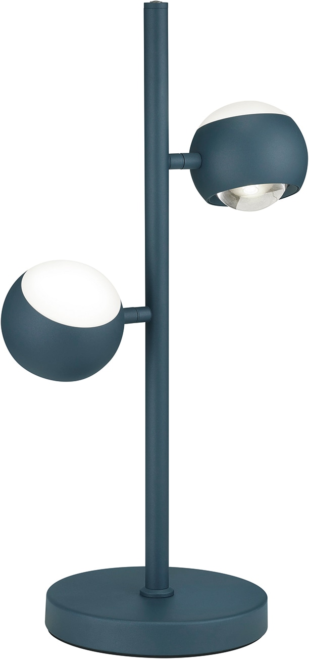 Musterring LED Tischleuchte »CANNON, 2-flammige LED Tischlampe 5W 500Lumen 2300+3000+4000K CCT« LED-Board 1 Stk. Farbwechsler | warmweiß - kaltweiß mit Touch-Sensordimmer, Memory, 2 schwenkbare Lichtkegel up-and-down