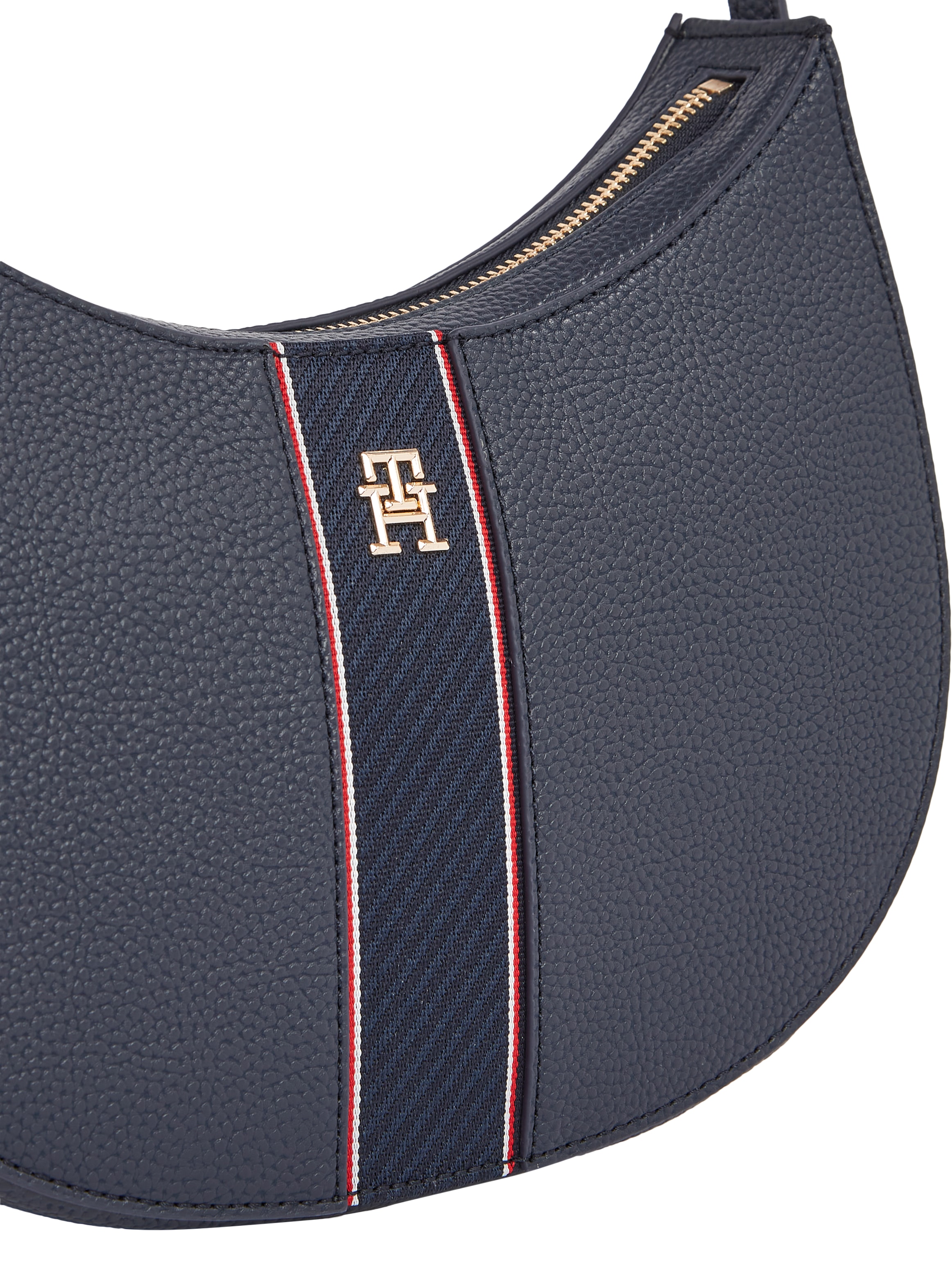 Tommy Hilfiger Hobo »TH LEGACY SHOULDER BAG«, Damen Abendtasche, Henkeltasche, Schultertasche mit TH-Logo