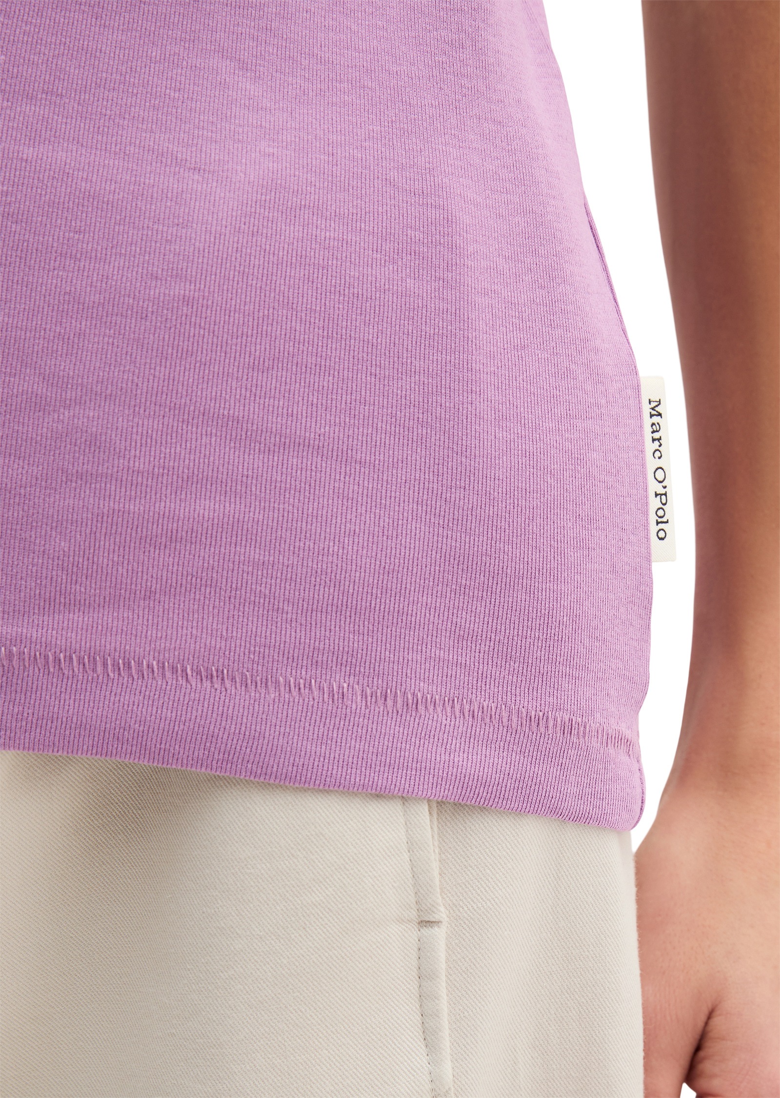 Marc O'Polo T-Shirt »aus Organic-Cotton-Rib-Jersey«