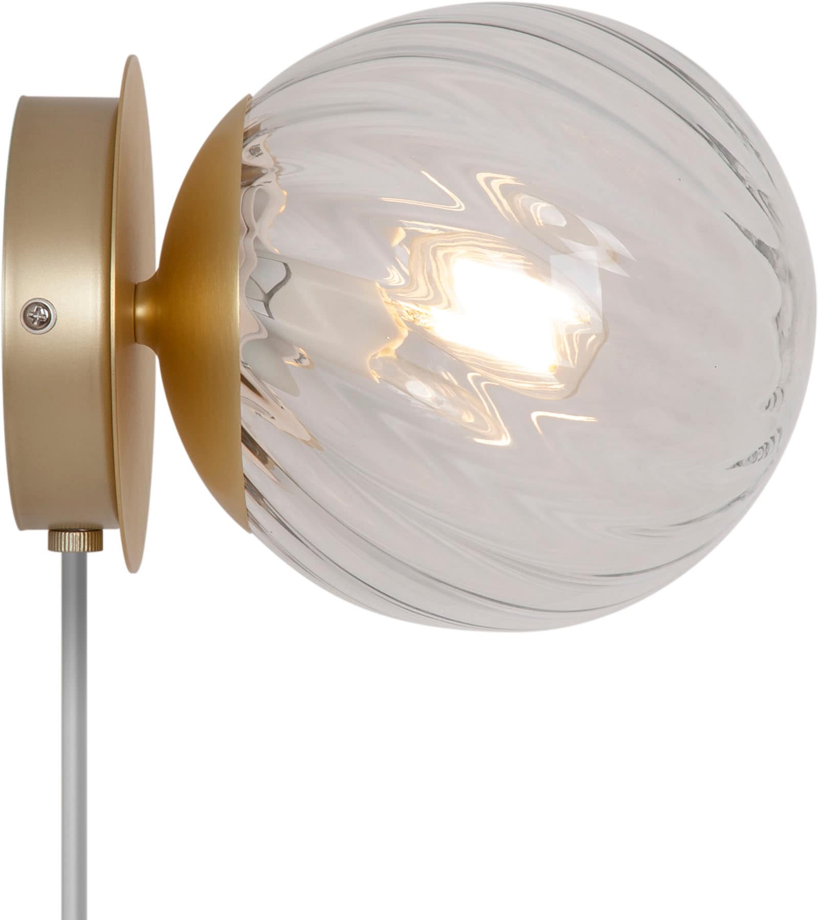 SPOT Light Wandleuchte »BALL«, 1 BAUR schwenkbarer Inkl., wechselbar, LED-Leuchtmittel flammig-flammig, dreh- Spot und LED 